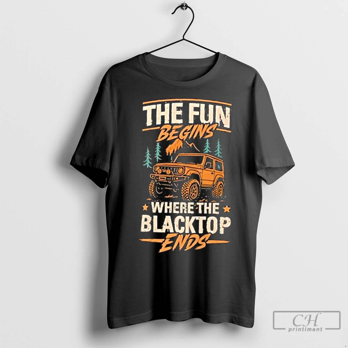 Classic The Fun Begins Where The Blacktop Ends Shirt Hoodie Sweatshirt | PurePodTees.com