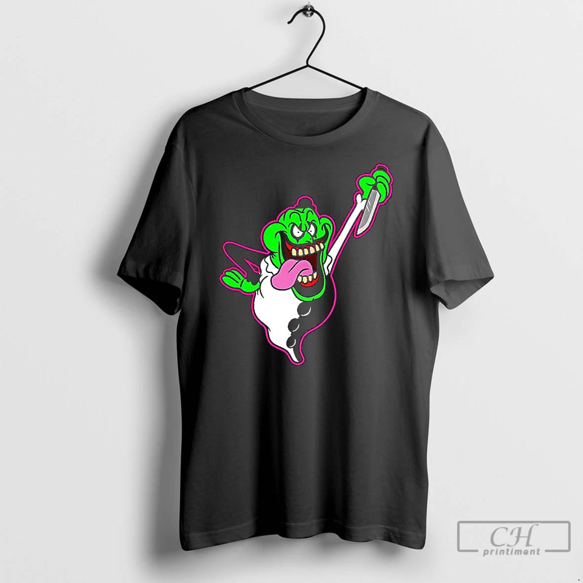 Classic The Real Clownbusters Slimer Ghostbusters Parody Halloween Shirt Hoodie Sweatshirt | PurePodTees.com