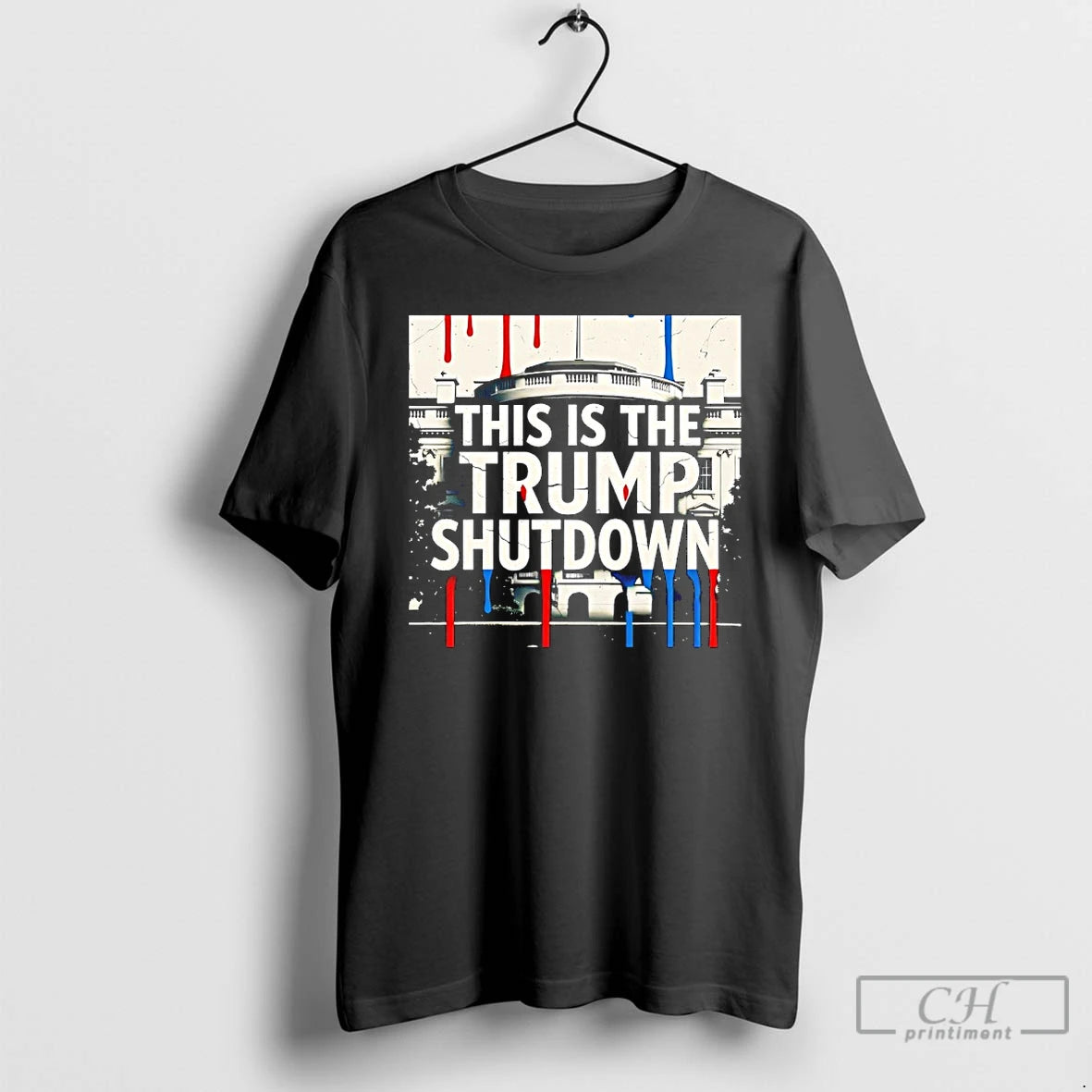 Classic This Is The Donald Trump Shutdown T Shirts Hoodie Sweatshirt | PurePodTees.com