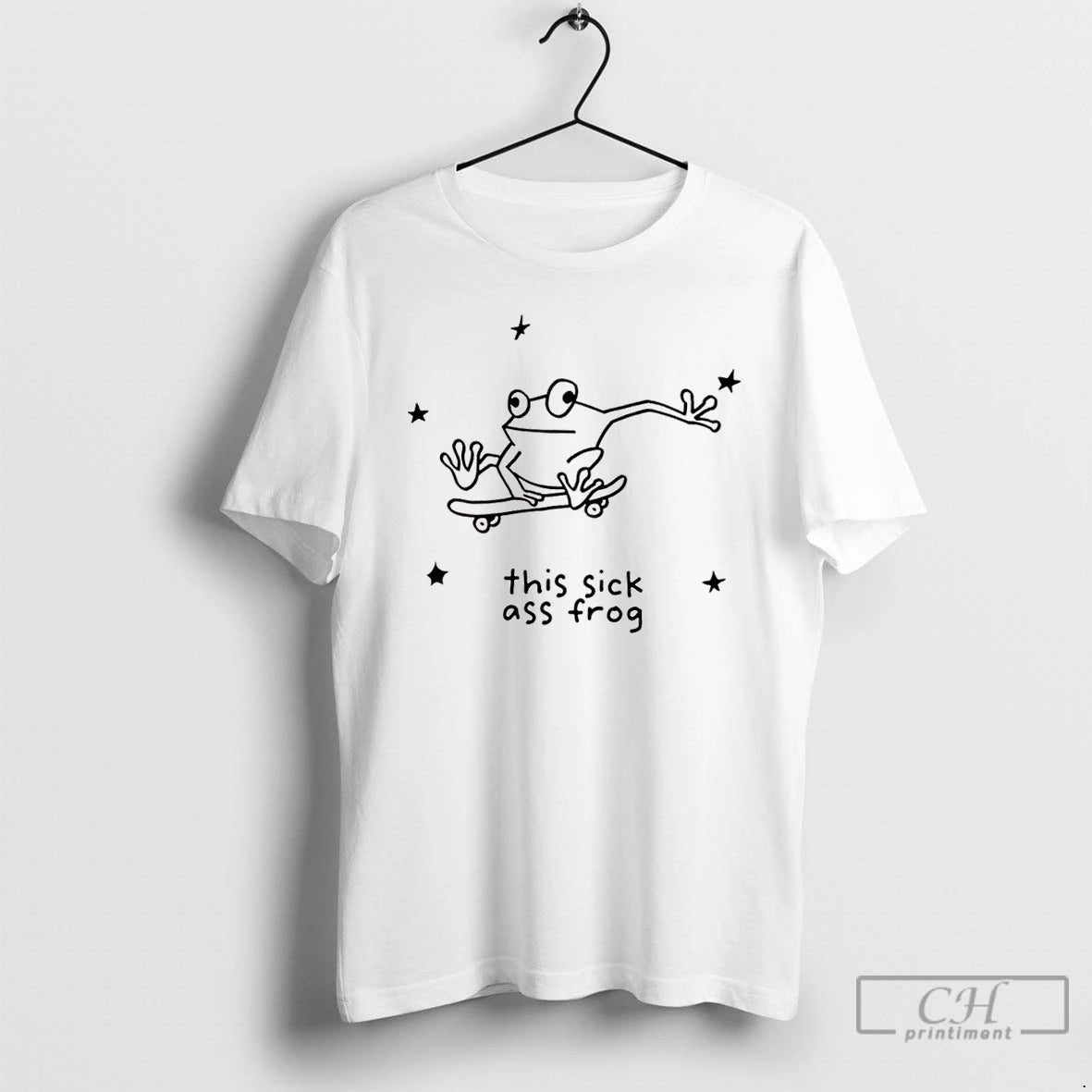 Classic This Sick Ass Frog Skateboard T Shirts Hoodie Sweatshirt | PurePodTees.com