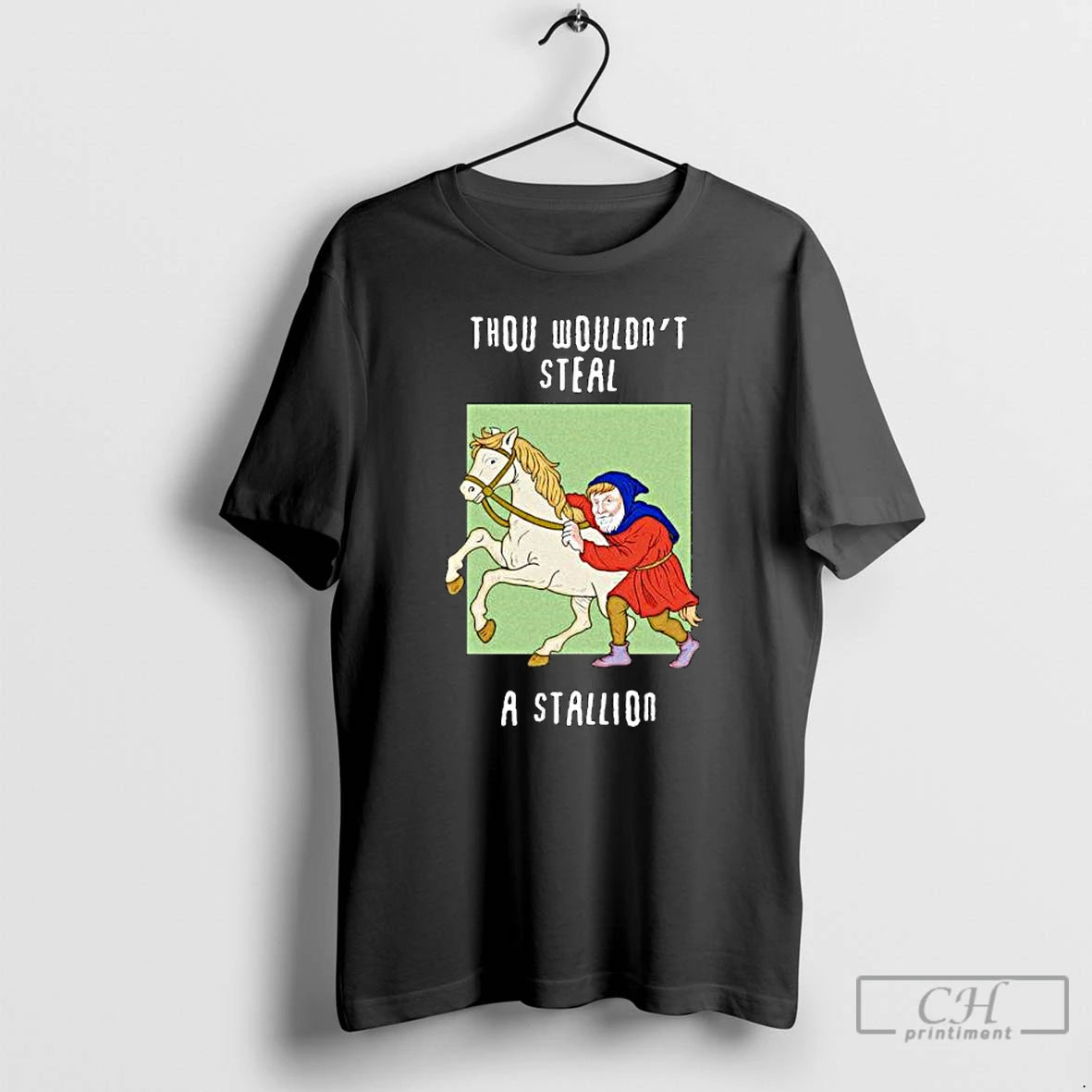 Classic Thou Wouldnt Steal A Stallion Ornaments T Shirts Hoodie Sweatshirt | PurePodTees.com
