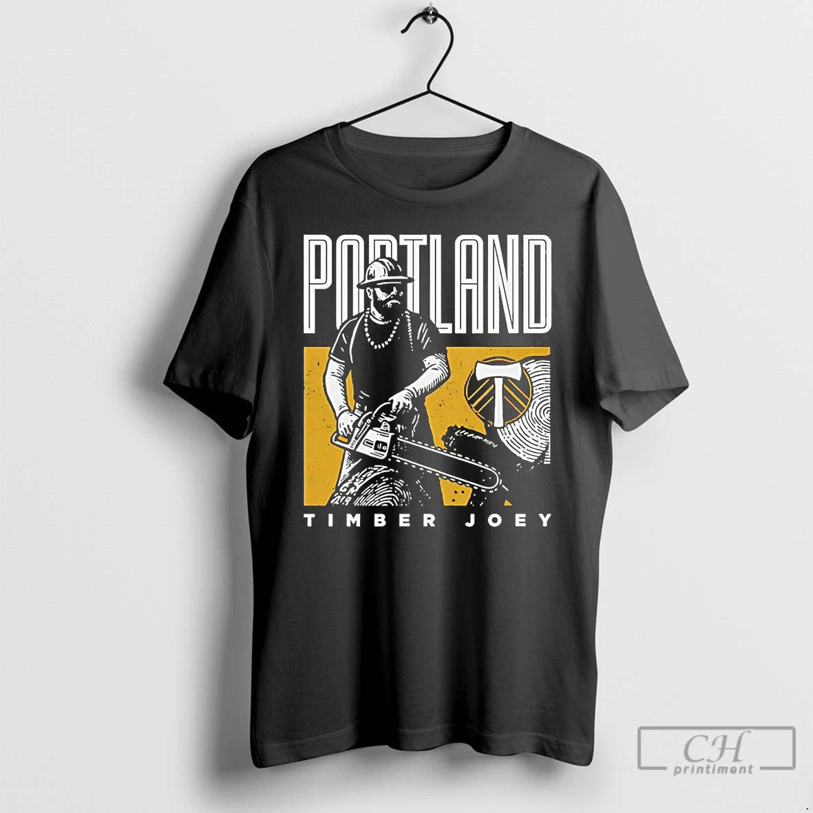 Classic Timber Joey Chainsaw Mascot Portland Timbers T Shirts Hoodie Sweatshirt | PurePodTees.com