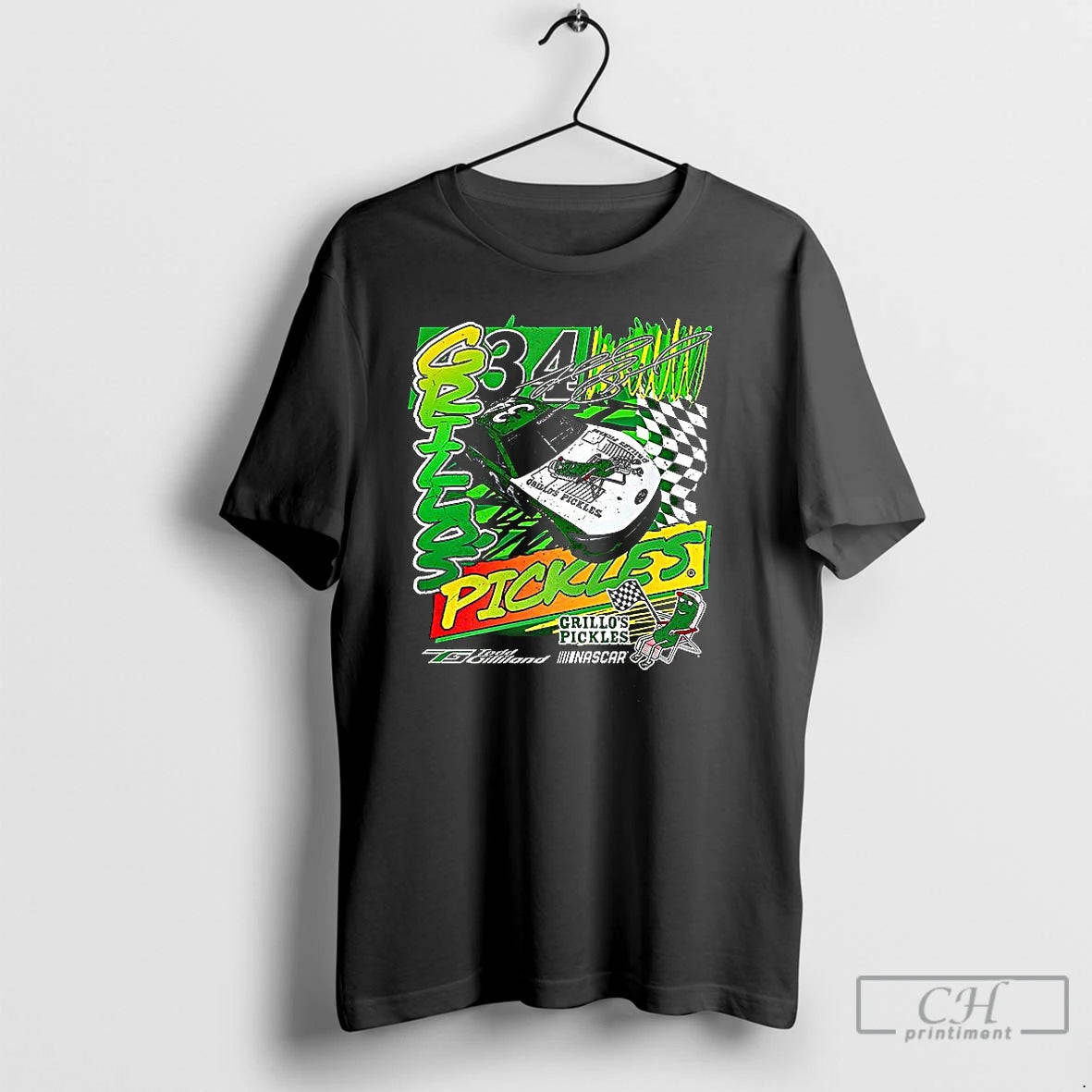 Classic Todd Gilliland Grillos Pickles Car Signature T Shirts Hoodie Sweatshirt | PurePodTees.com
