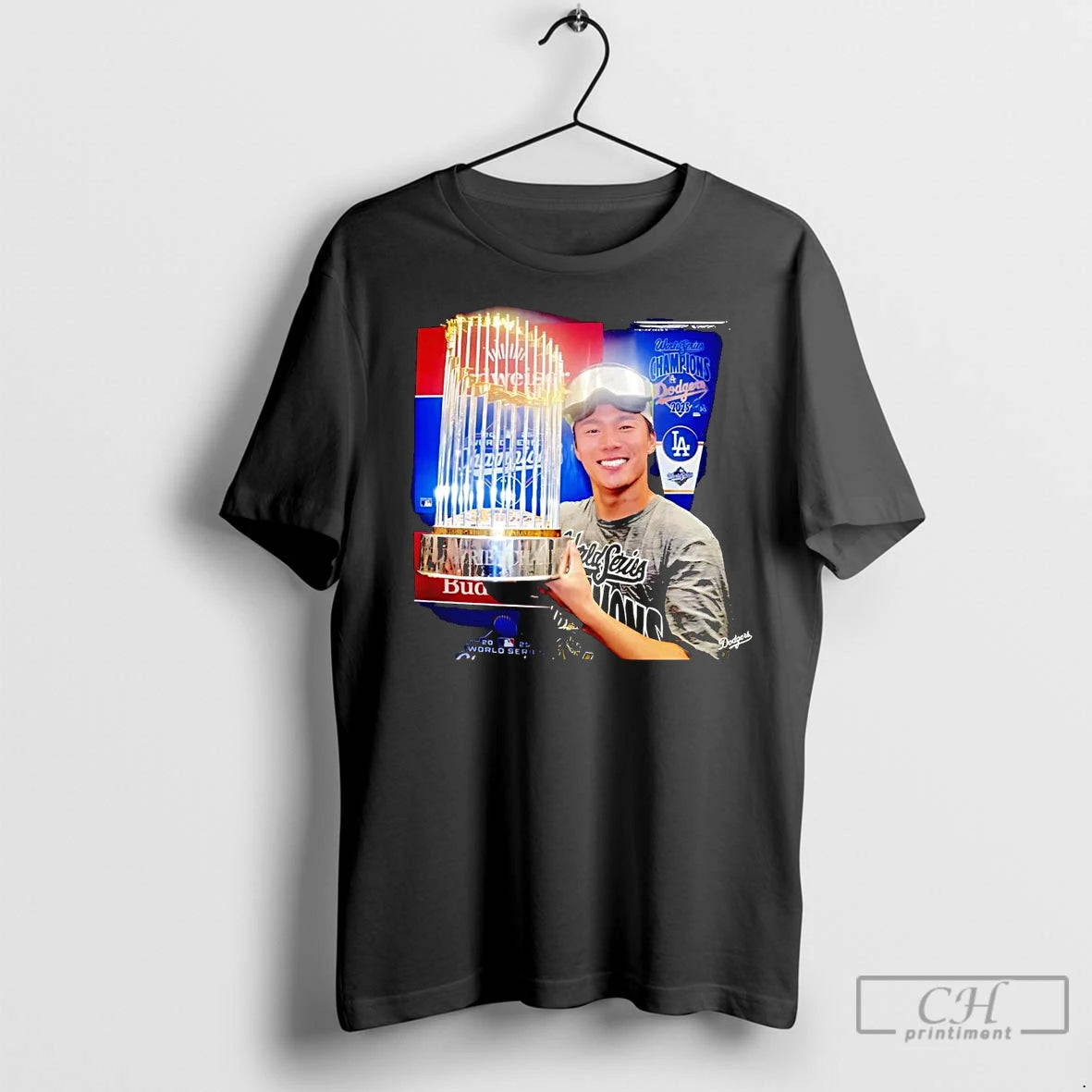 Classic Tokugawa Yoshinobu Celebration 2025 Dodgers Champions Trophy Shirt Hoodie Sweatshirt | PurePodTees.com