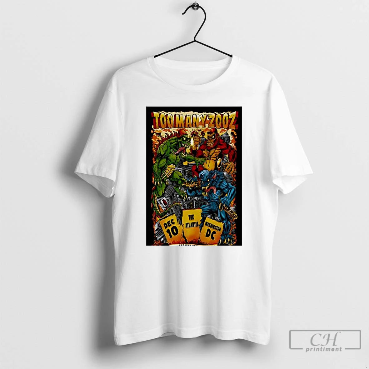 Classic Too Many Zooz Dec 10 2025 The Atlantis Washington Dc T Shirts Hoodie Sweatshirt | PurePodTees.com
