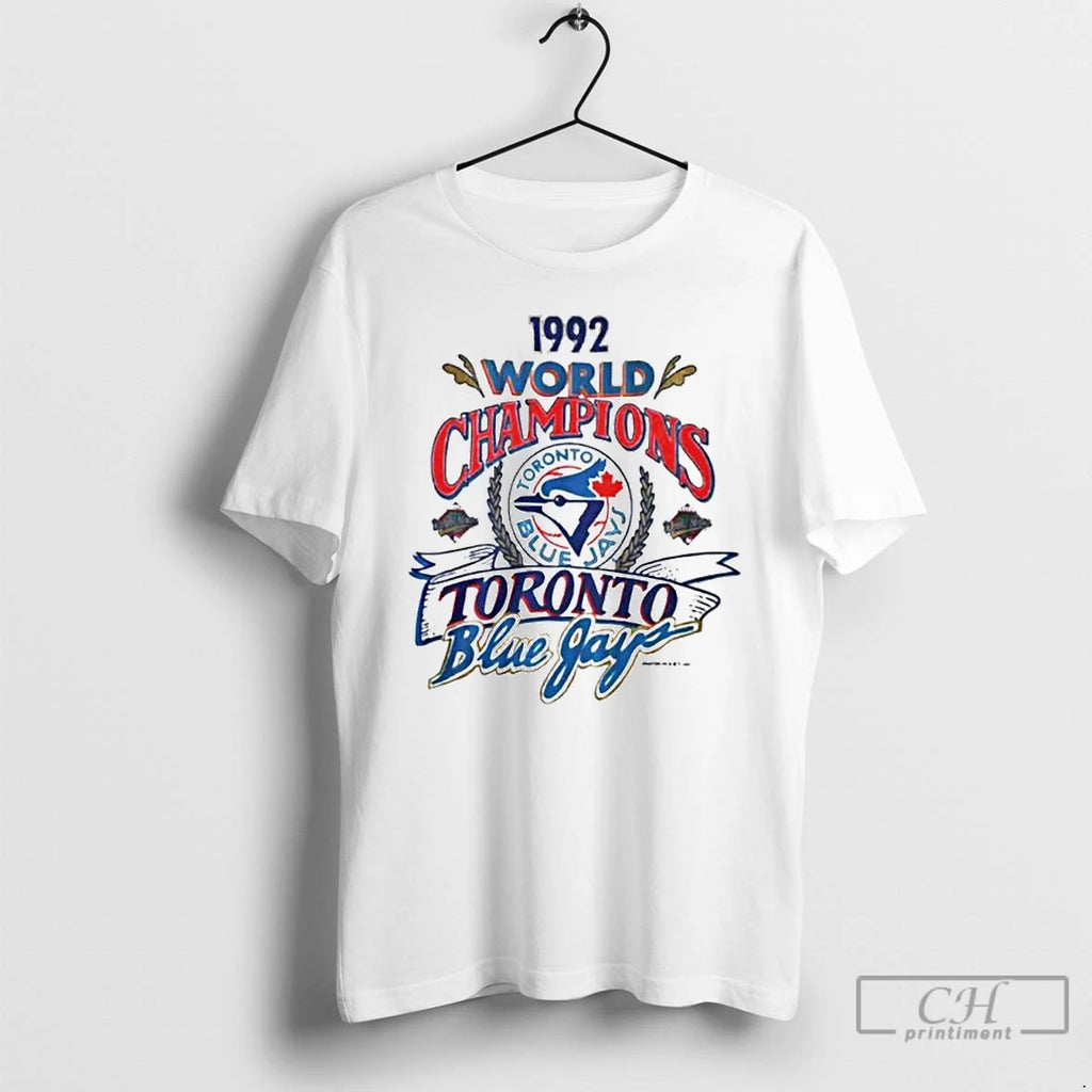 Classic Toronto Blue Jays 1992 World Champions Ornaments T Shirts Hoodie Sweatshirt | PurePodTees.com
