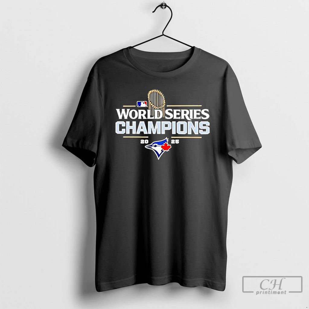 Classic Toronto Blue Jays 2025 World Series Champions Logo T Shirts Hoodie Sweatshirt | PurePodTees.com