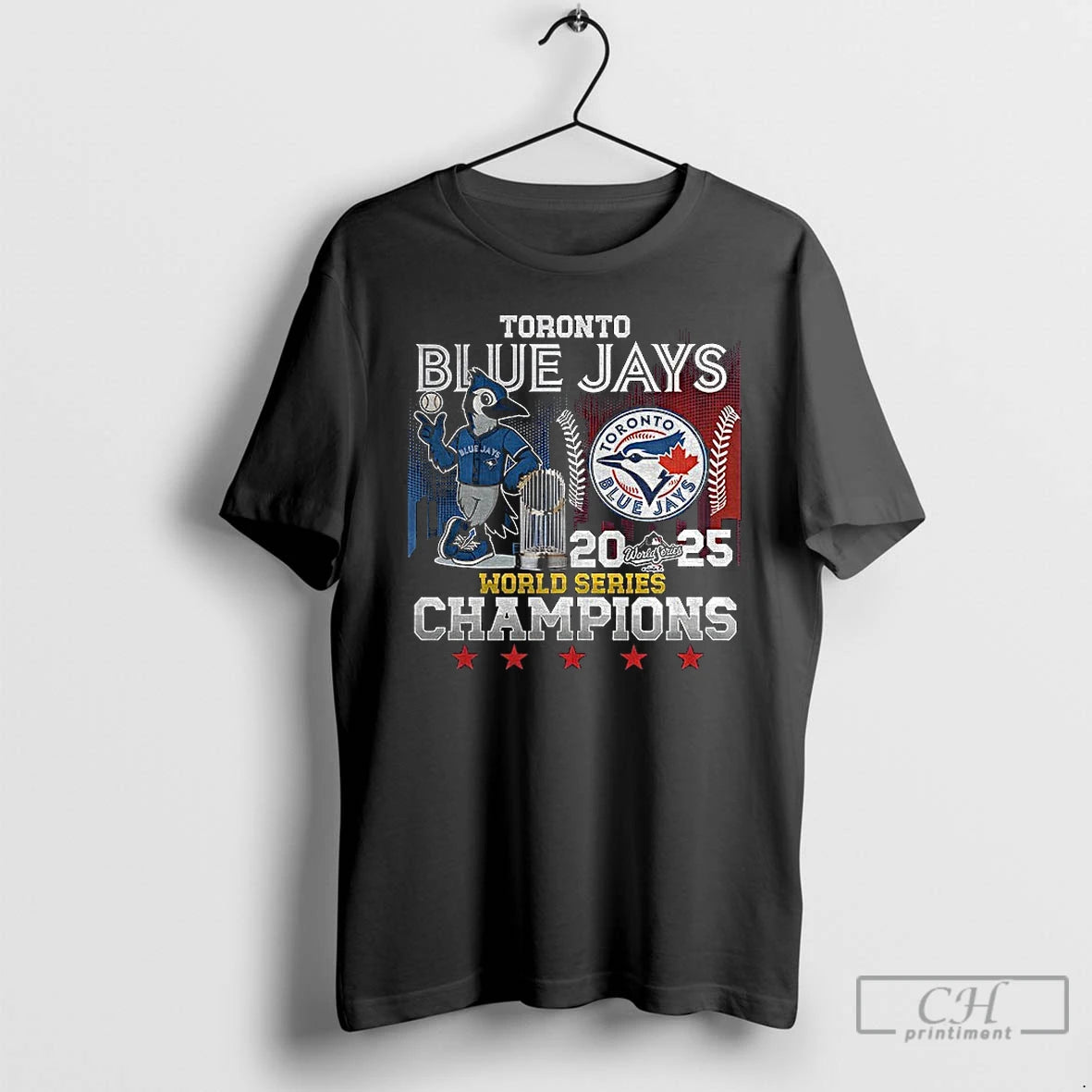Classic Toronto Blue Jays 3 Times World Series Champions 1992 1993 2025 Mlb T Shirts Hoodie Sweatshirt | PurePodTees.com