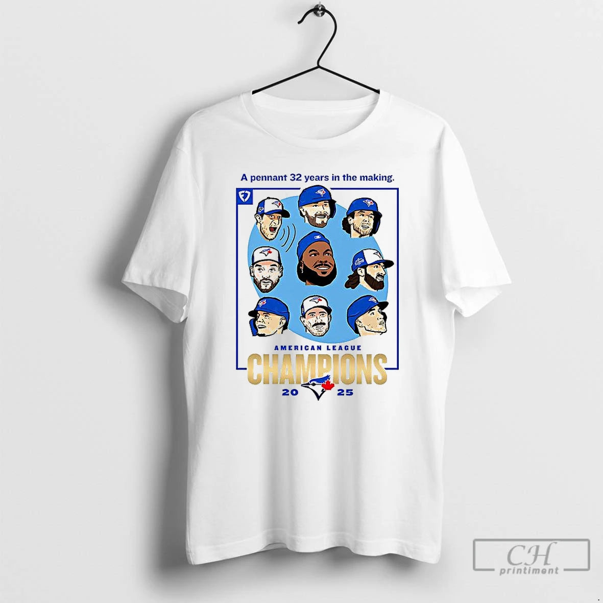 Classic Toronto Blue Jays American League Championship Series Mlb 2025 Player Graphic T Shirts Hoodie Sweatshirt