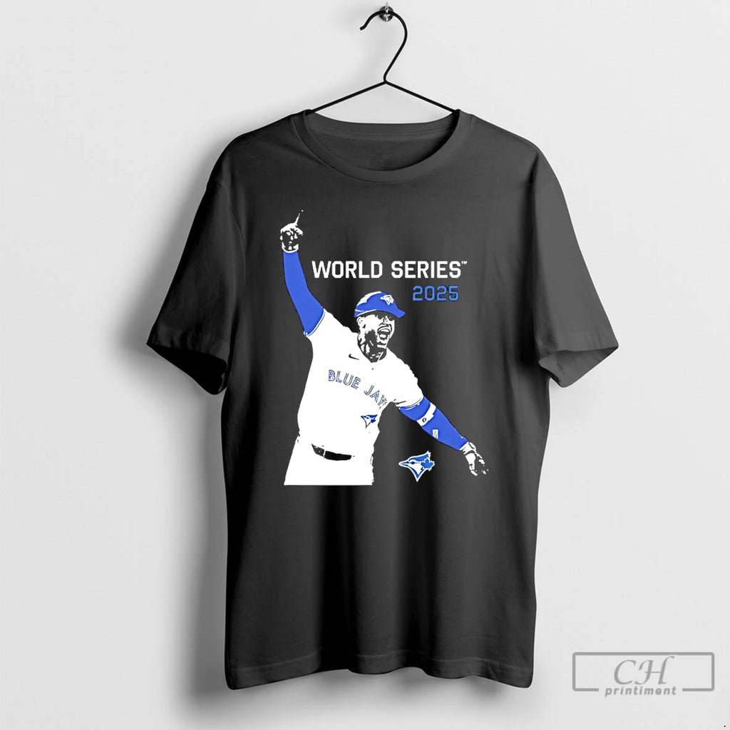 Classic Toronto Blue Jays George Springer 2025 World Series Moment T Shirts Hoodie Sweatshirt | PurePodTees.com