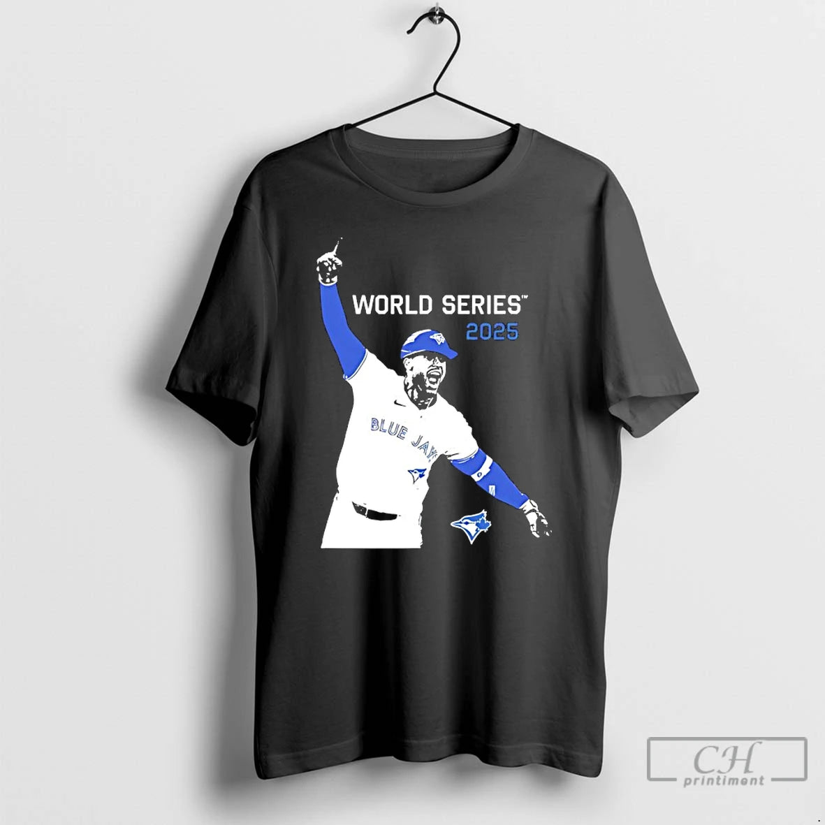 Classic Toronto Blue Jays George Springer 2025 World Series Moment T Shirts Hoodie Sweatshirt | PurePodTees.com