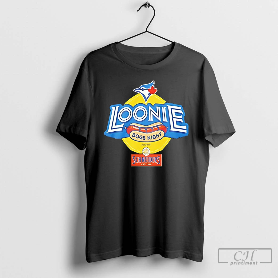 Classic Toronto Blue Jays Loonie Dogs Night Presented By Schneiders T Shirts Hoodie Sweatshirt | PurePodTees.com