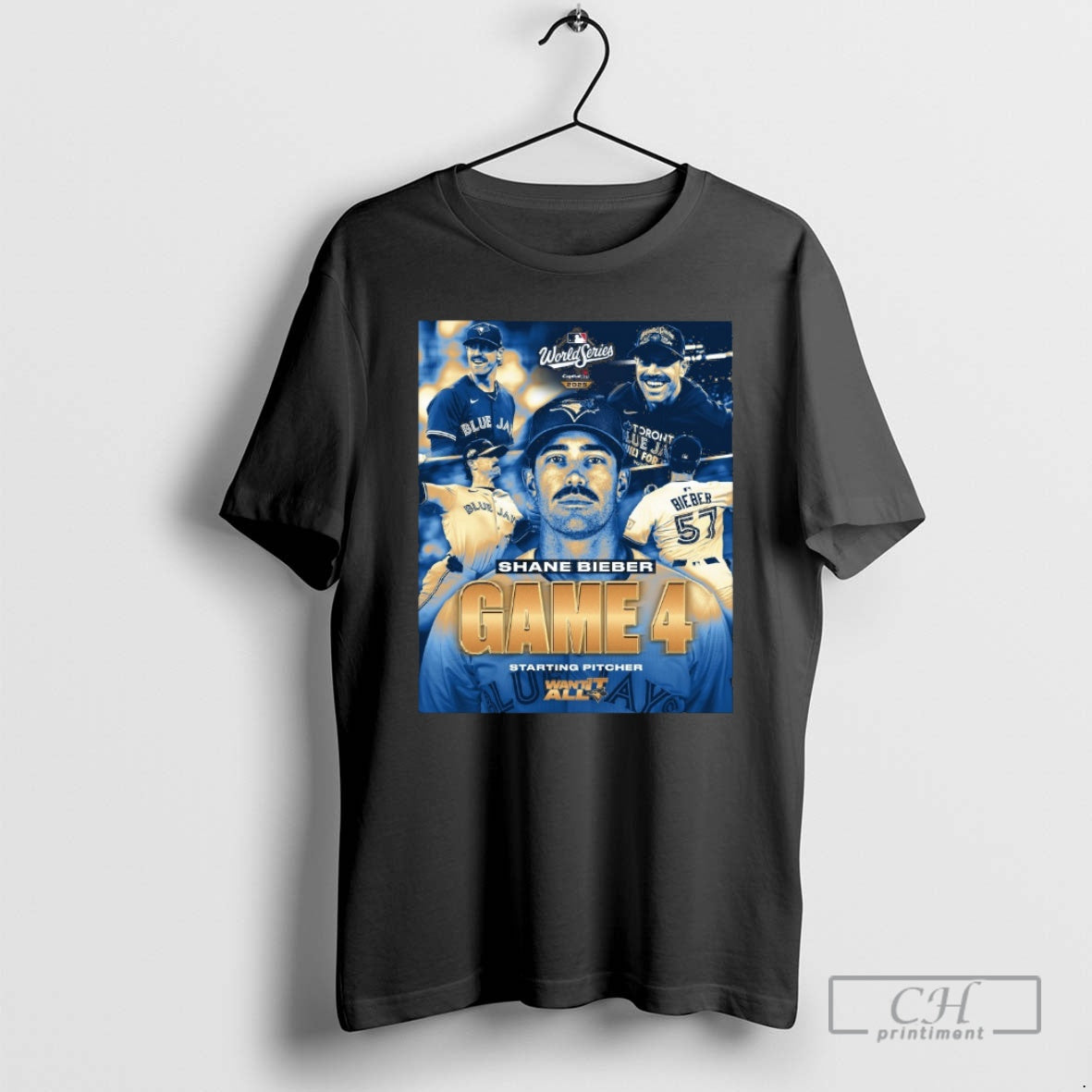 Classic Toronto Blue Jays Mlb Shane Bieber Game 4 Starting Pitcher Want It All Shirt Hoodie Sweatshirt | PurePodTees.com