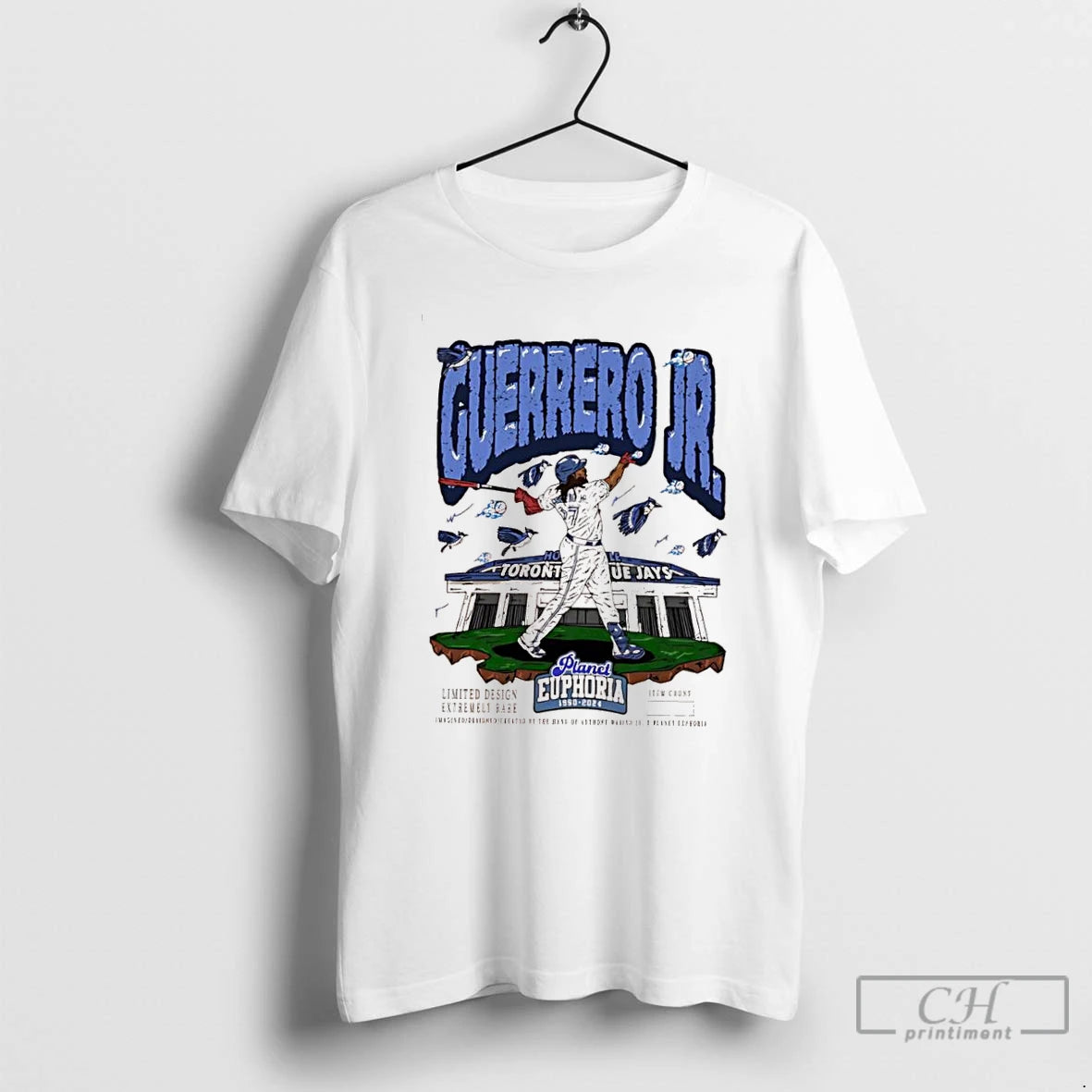 Classic Toronto Blue Jays Vladimir Guerrero Jr Vs Canadian Blue Jay Bird Red Maple Leaf Shirt Hoodie Sweatshirt