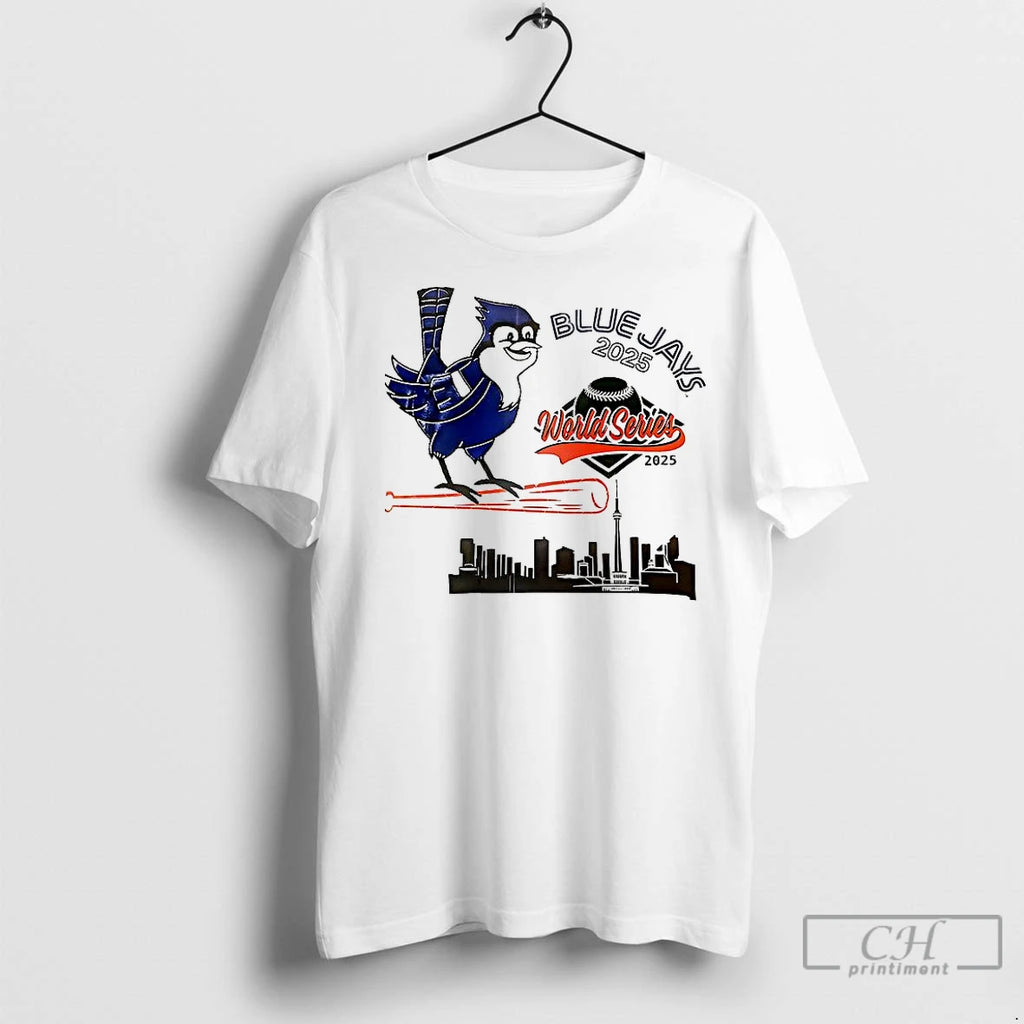 Classic Toronto Blue Jays World Series 2025 Cartoon Canadas Baseball Shirt Hoodie Sweatshirt | PurePodTees.com