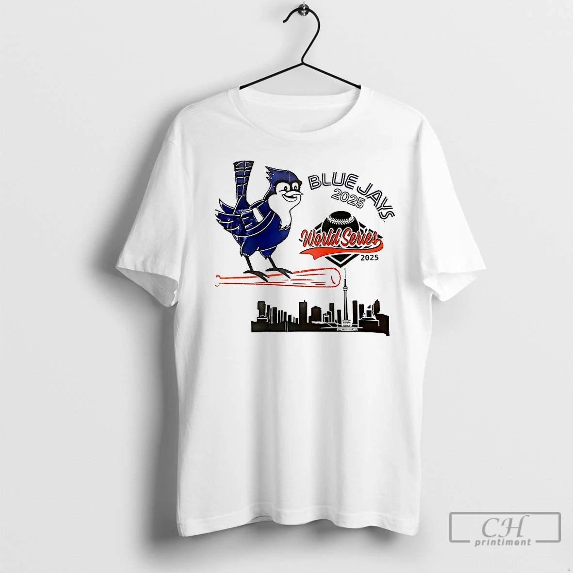 Classic Toronto Blue Jays World Series 2025 Cartoon Canadas Baseball Shirt Hoodie Sweatshirt | PurePodTees.com