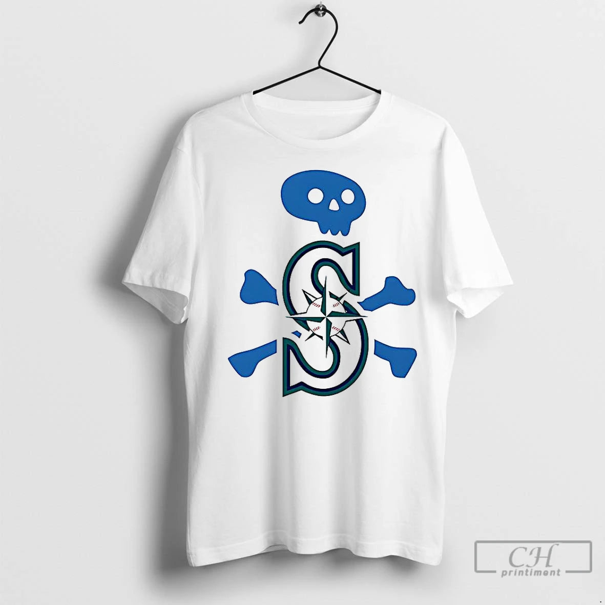 Classic Toronto Blue Jays Beat Seattle Mariners Mlb 2025 Skull And Crossbones Shirt Hoodie Sweatshirt | PurePodTees.com