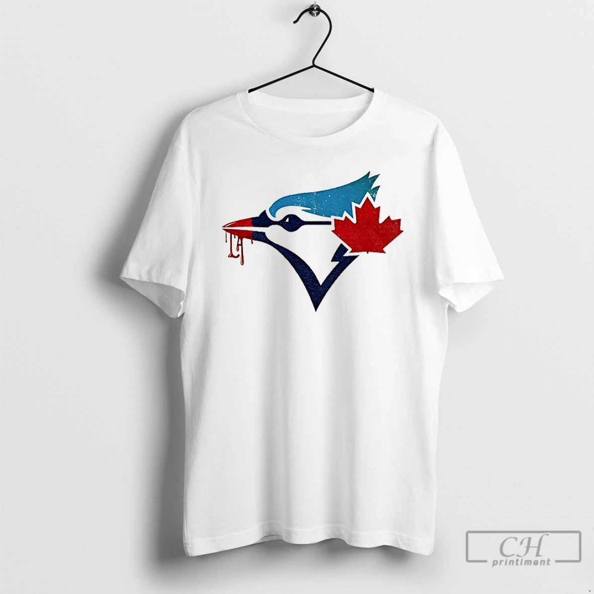 Classic Toronto Blue Jays Bloody Logo T Shirts Hoodie Sweatshirt | PurePodTees.com