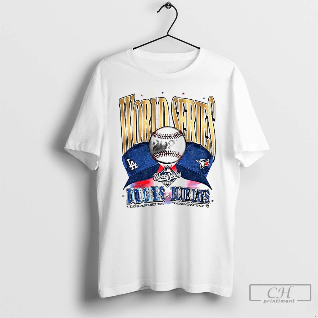 Classic Toronto Blue Jays Vs Los Angeles Dodgers World Series 2025 American League National League Shirt Hoodie Sweatshirt
