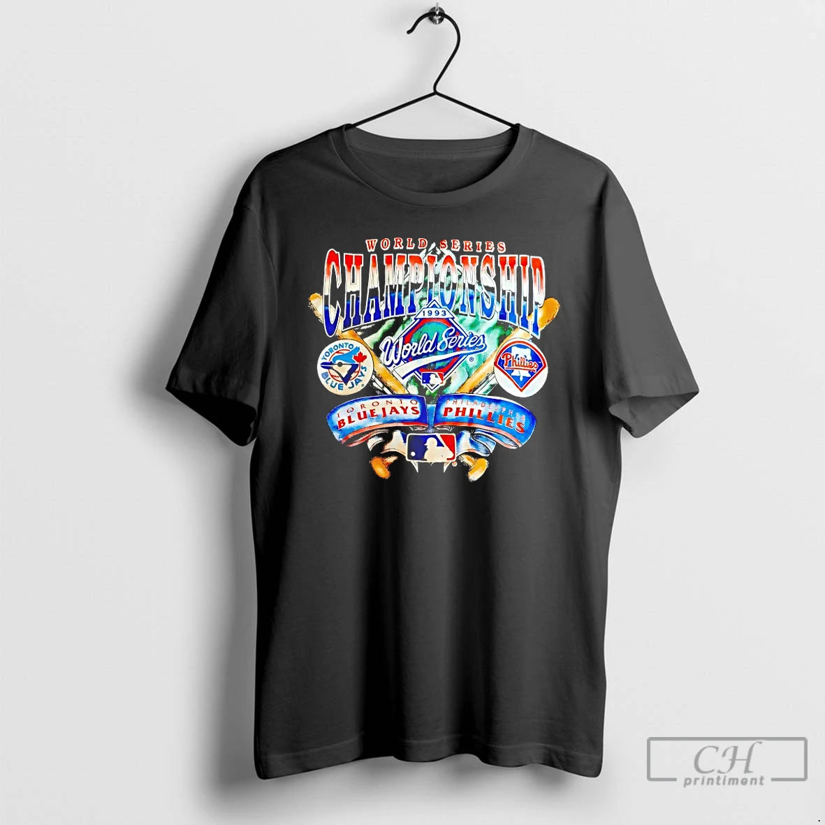 Classic Toronto Blue Jays Vs Philadelphia Phillies World Series Championship World Series 1993 T Shirts Hoodie Sweatshirt