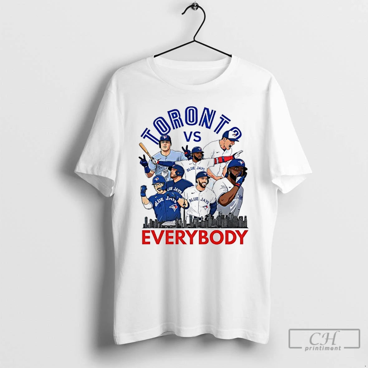 Classic Toronto Blue Jays Vs Everyone 2025 T Shirts Hoodie Sweatshirt | PurePodTees.com