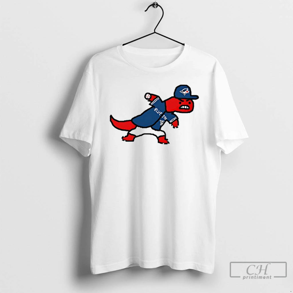 Classic Toronto Raptors And Toronto Blue Jays Mascot Mashup