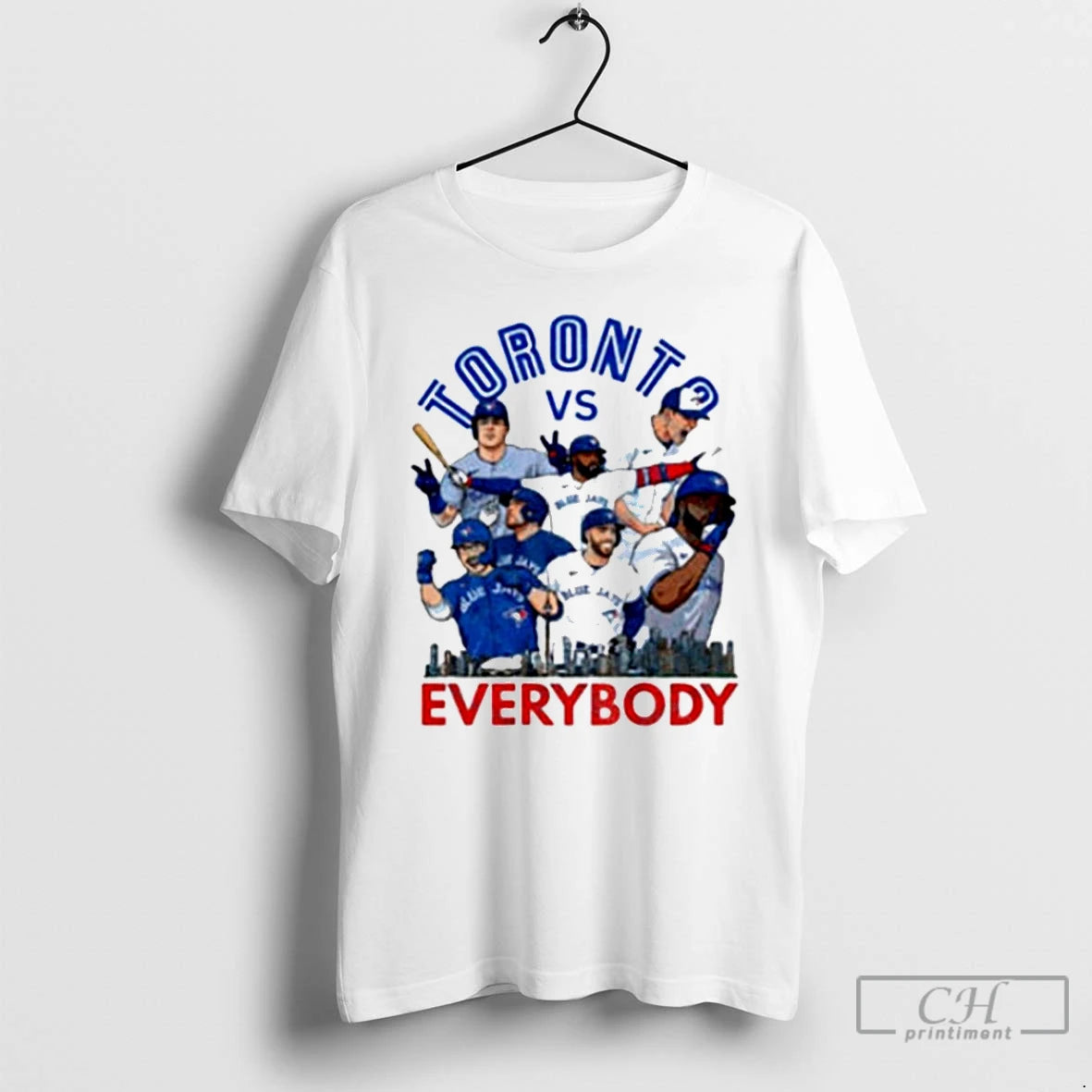 Classic Toronto Vs Everybody Toronto Blue Jays World Series Champions 2025 T Shirts Hoodie Sweatshirt | PurePodTees.com