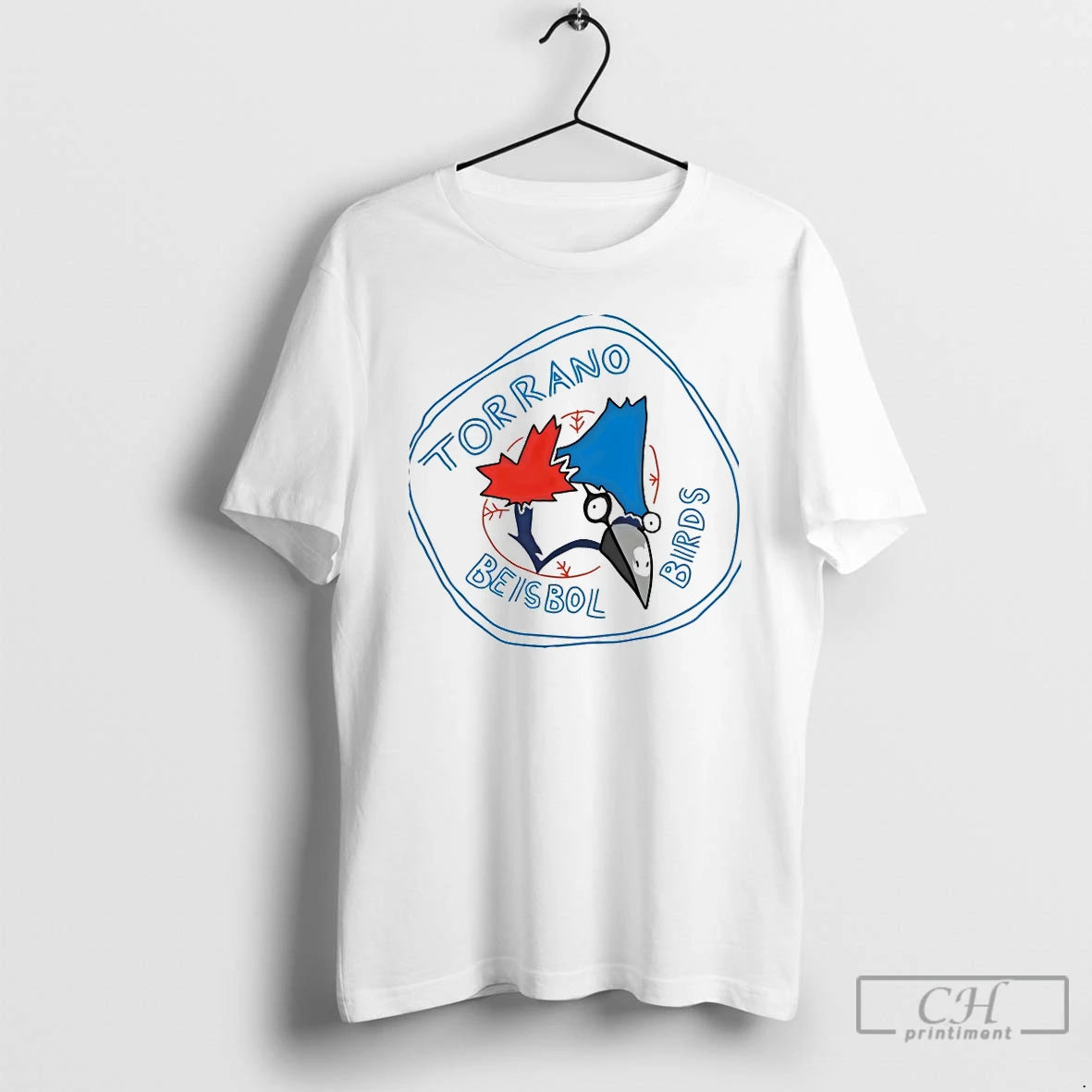 Classic Torrano Beisbol Birds Toronto Blue Jays T Shirts Hoodie Sweatshirt | PurePodTees.com