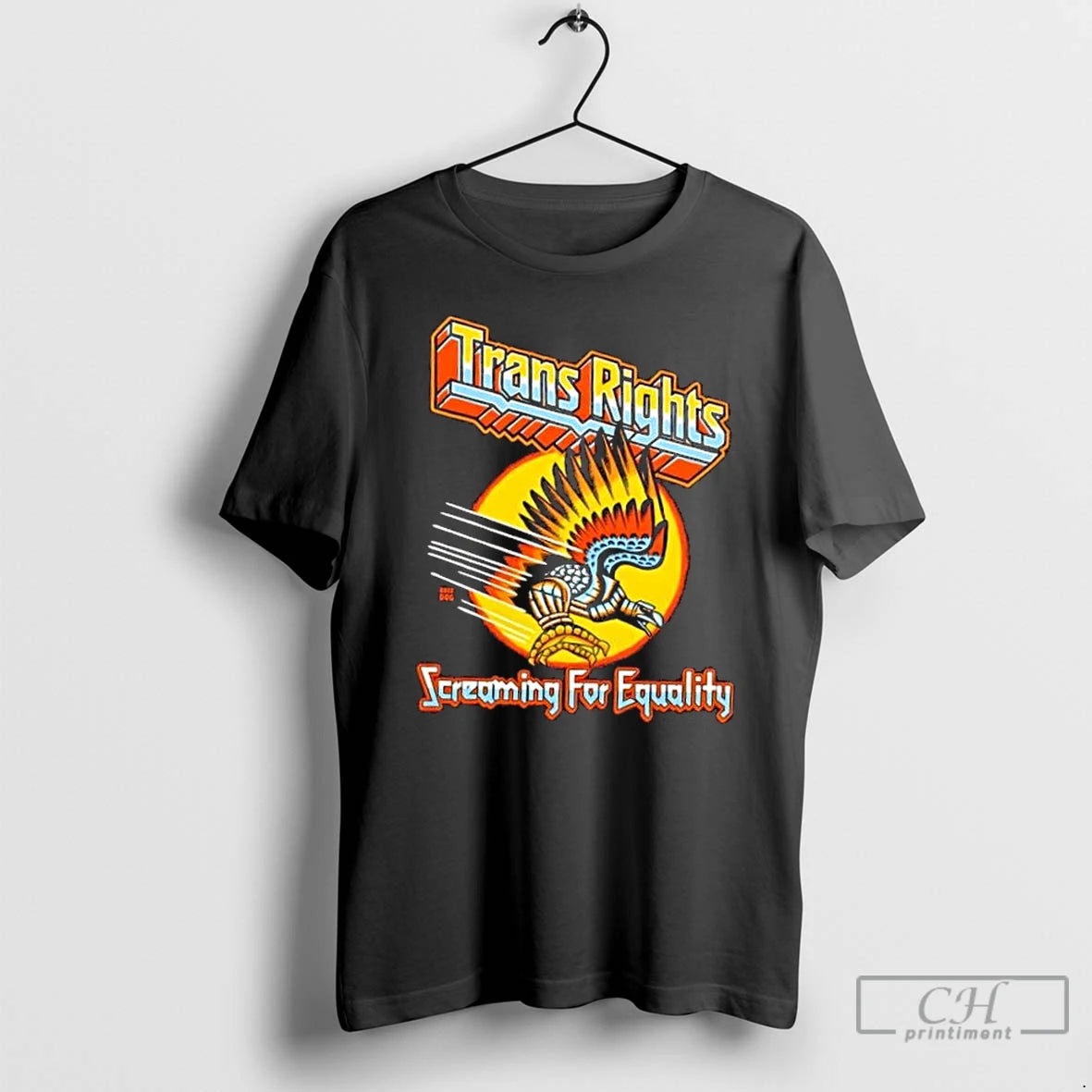 Classic Trans Rights Screaming For Equality Shirt Hoodie Sweatshirt | PurePodTees.com