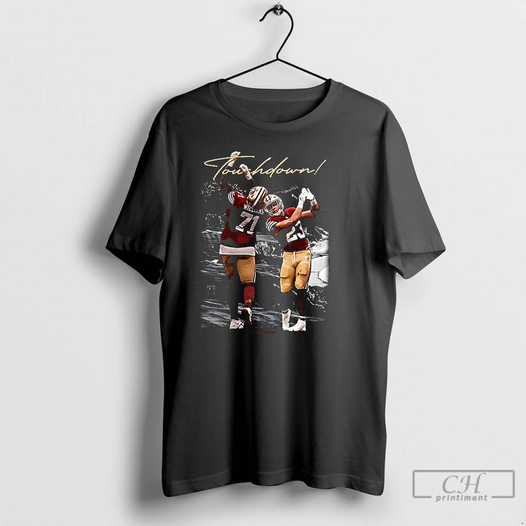 Classic Trent And Christian Snow Wash Touchdown T Shirts Hoodie Sweatshirt | PurePodTees.com