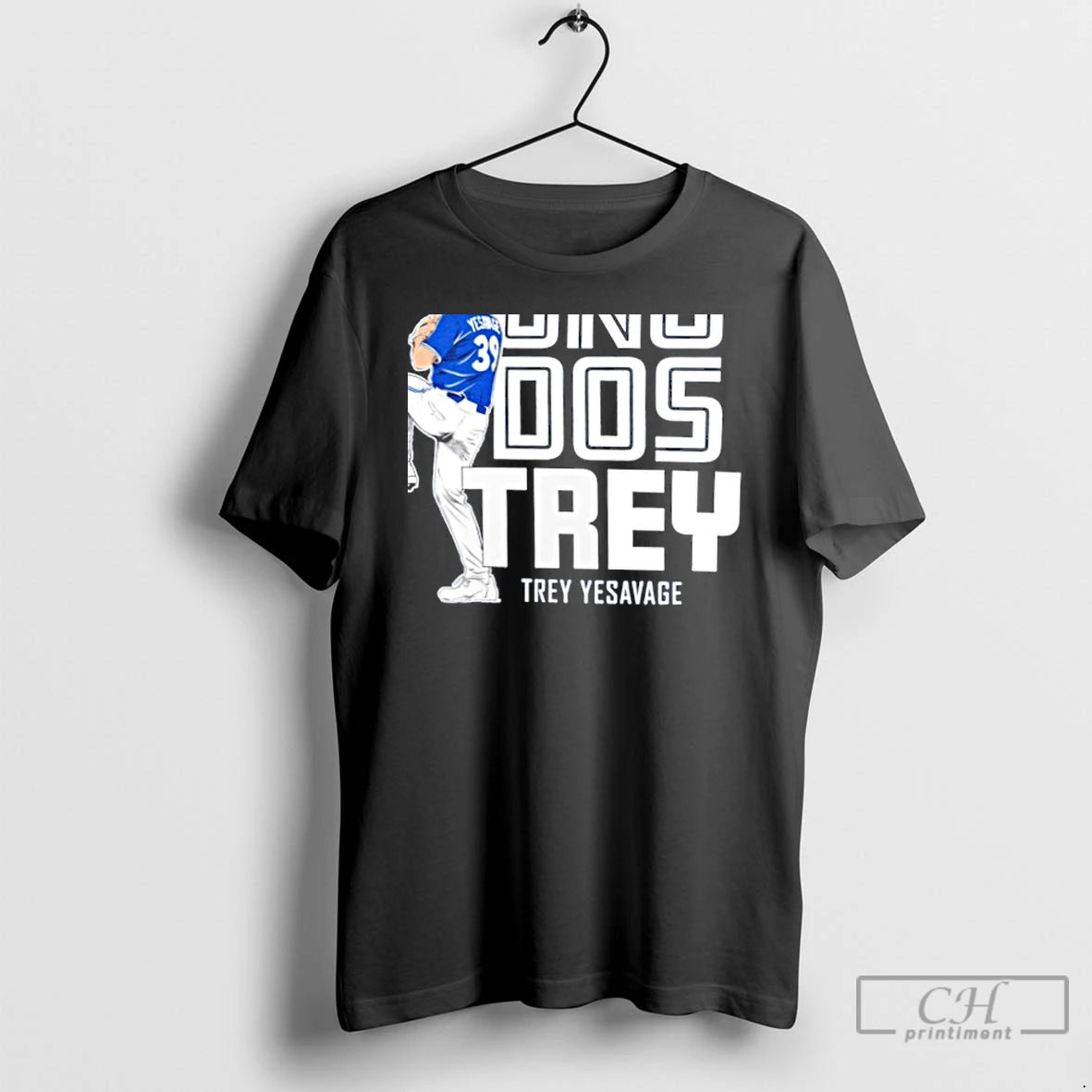 Classic Trey Yesavage Toronto Blue Jays Mlb Uno Dos Trey T Shirts Hoodie Sweatshirt | PurePodTees.com