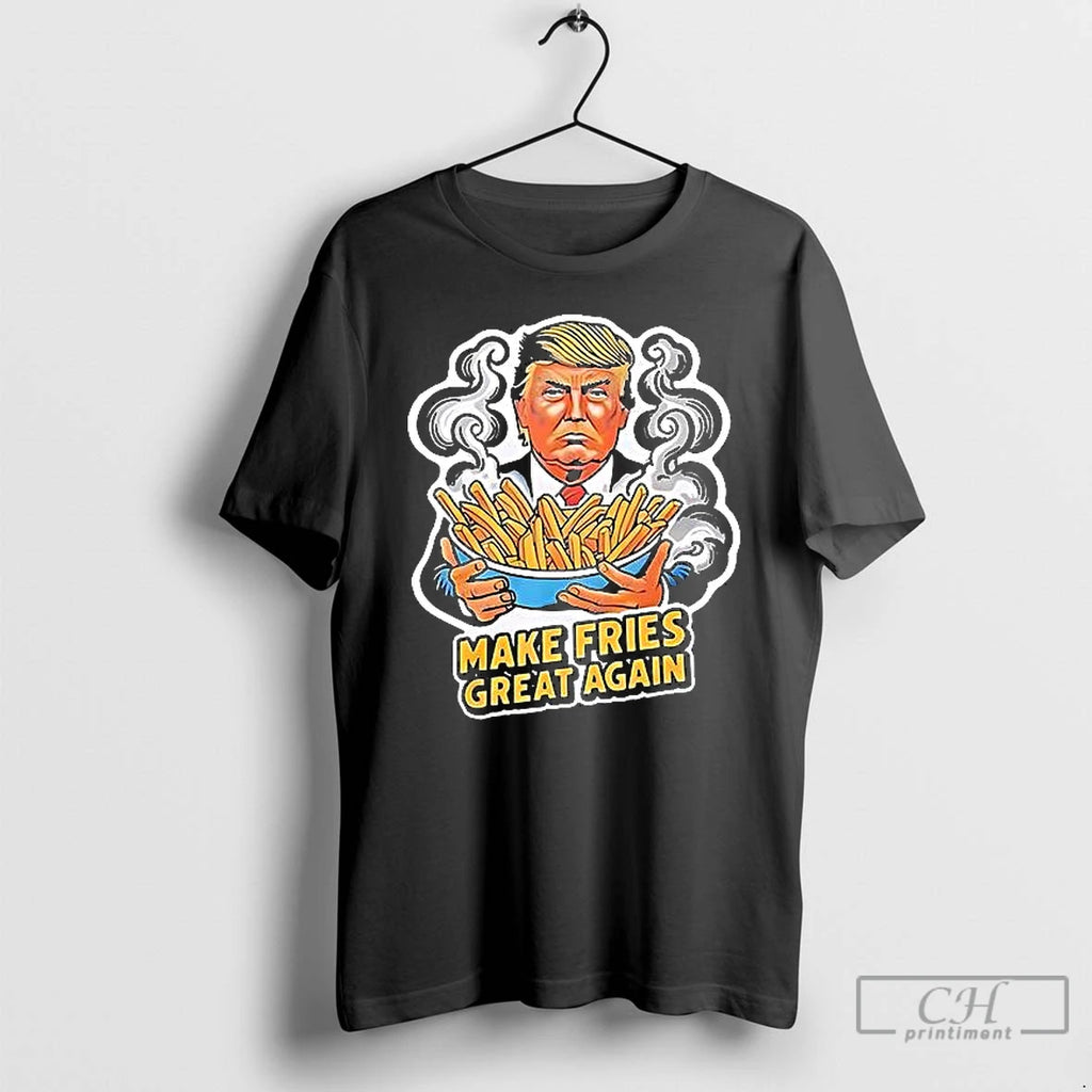 Classic Trump Make Fries Great Again Mcdonalds T Shirts Hoodie Sweatshirt | PurePodTees.com