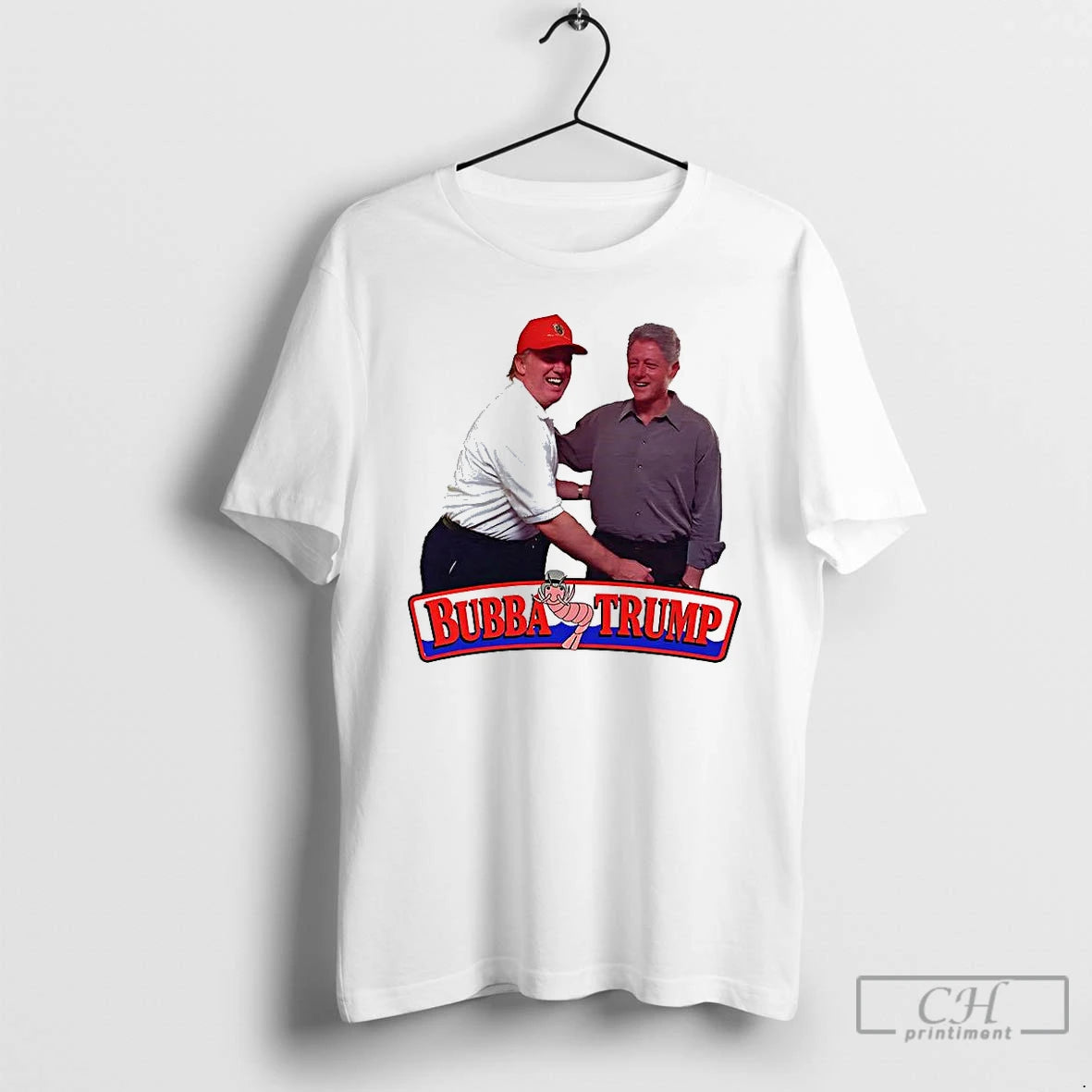 Classic Trump And Clinton Bubba Trump Meme Sarcastic Shirt Hoodie Sweatshirt | PurePodTees.com