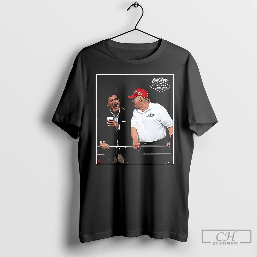 Classic Tucker X Trump Party T Shirts Hoodie Sweatshirt | PurePodTees.com