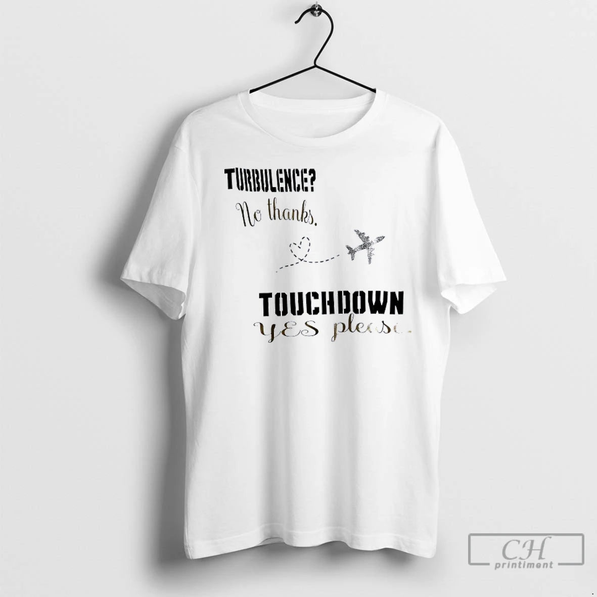 Classic Turbulence No Thanks Touchdown Yes Please Shirt Hoodie Sweatshirt | PurePodTees.com