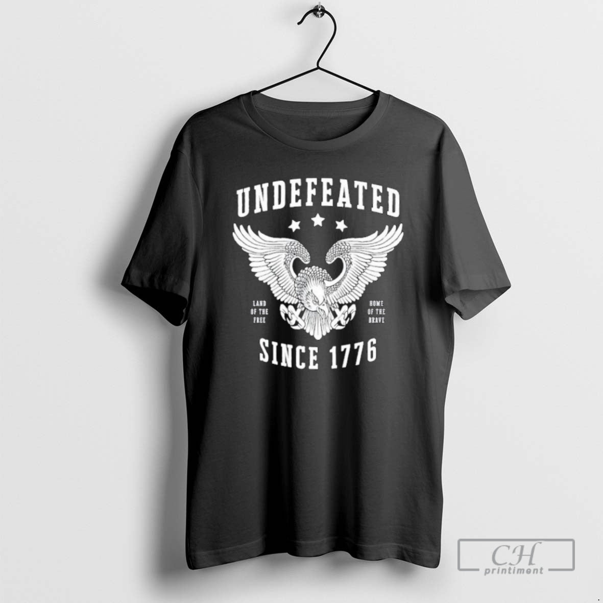 Classic Turning Point Veterans Day Undefeated Land Of The Free Home Of The Brave Since Shirt Hoodie Sweatshirt