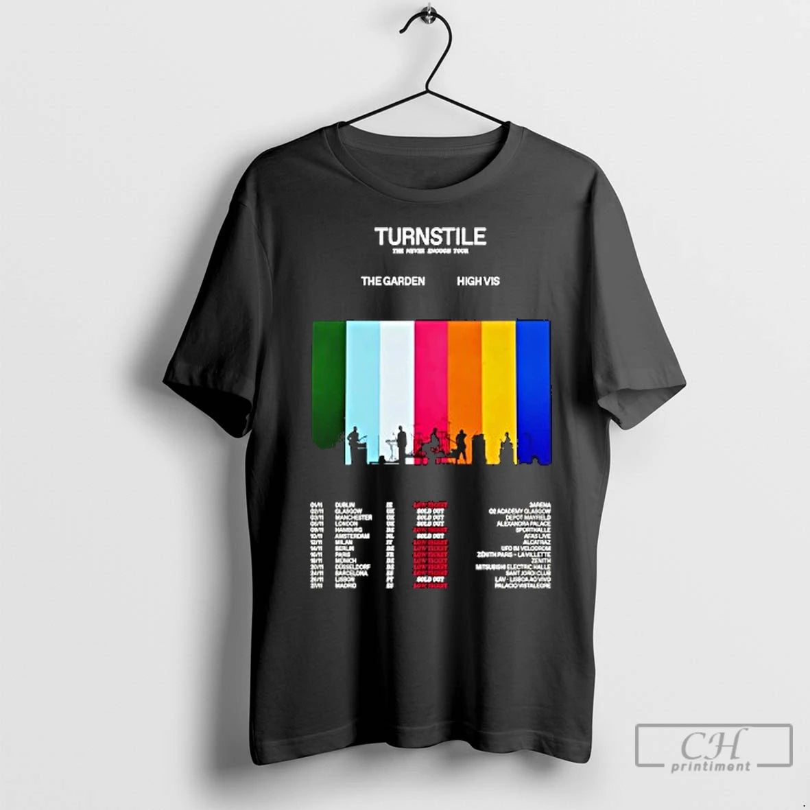 Classic Turnstile The Never Enough Tour 2025 Shirt Hoodie Sweatshirt | PurePodTees.com