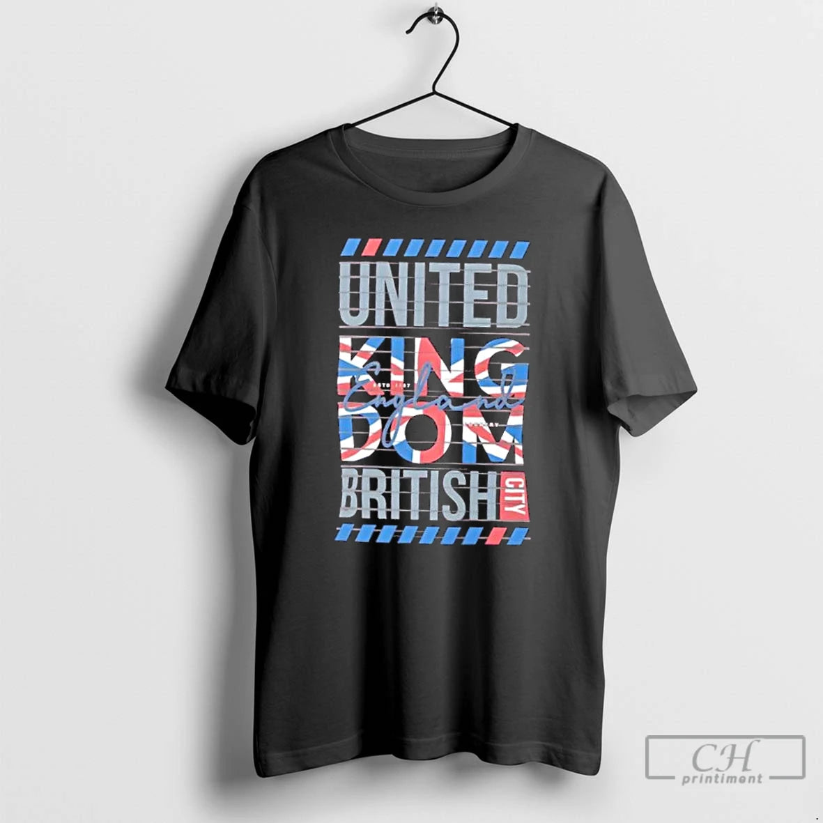 Classic United Kingdom England British Flag T Shirts Hoodie Sweatshirt | PurePodTees.com