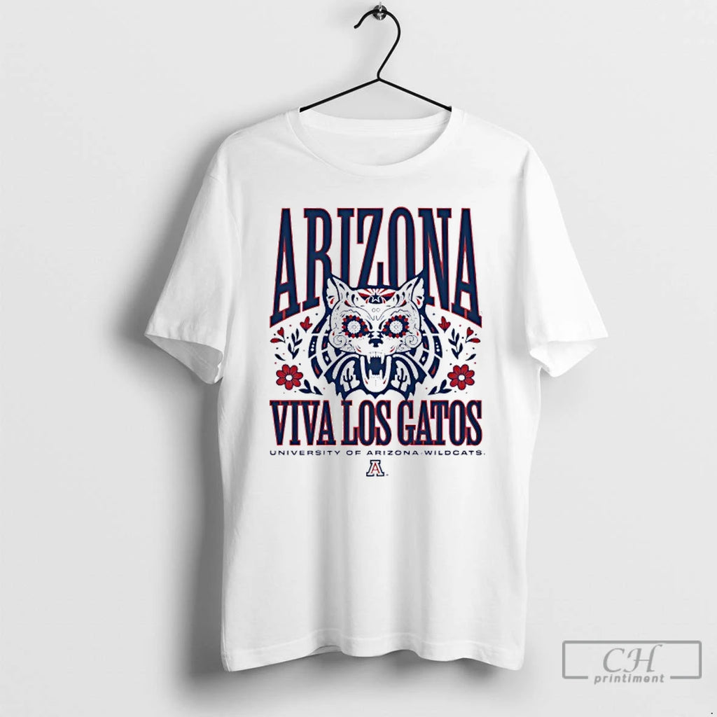 Classic University Of Arizona Wildcats Viva Los Gatos T Shirts Hoodie Sweatshirt | PurePodTees.com