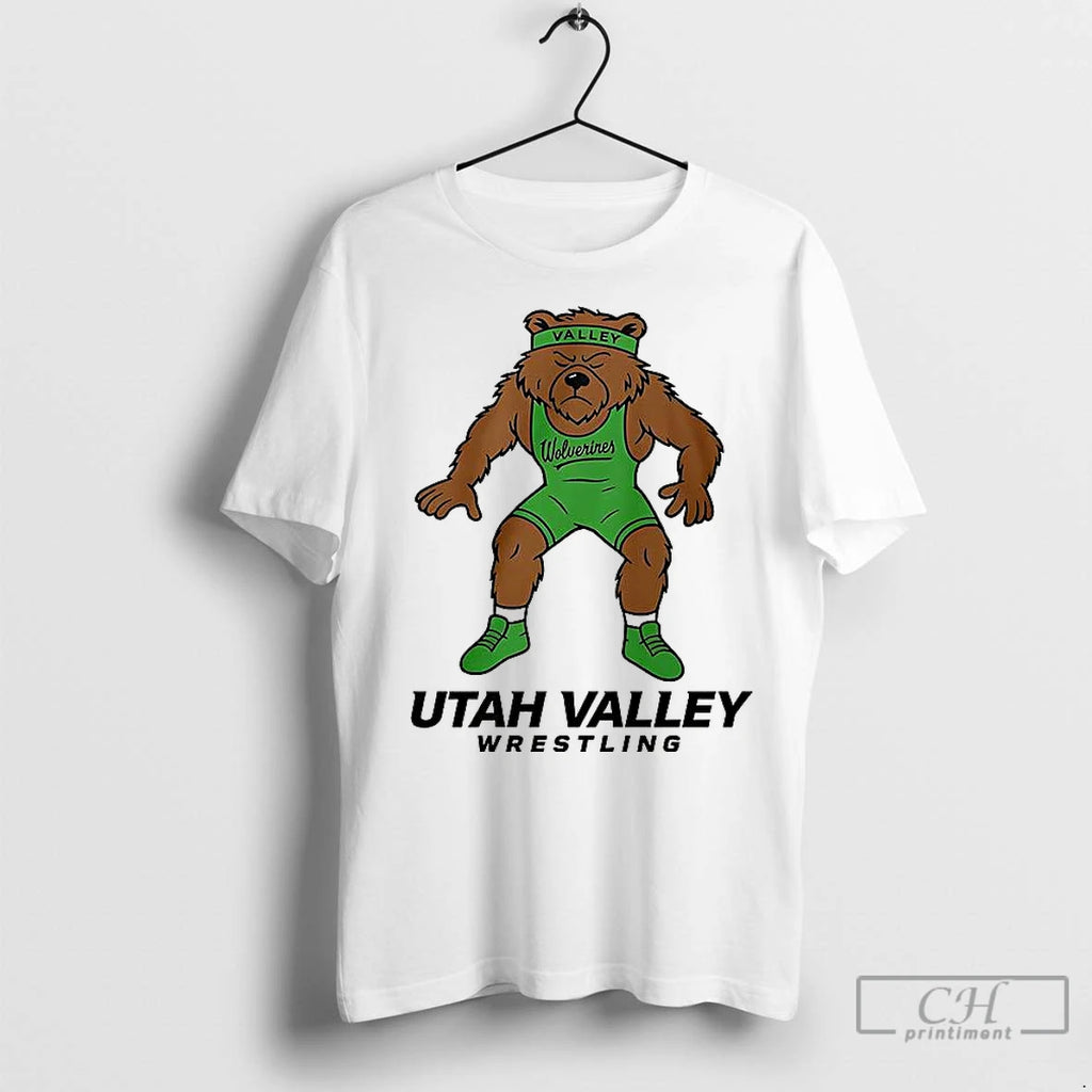 Classic Utah Valley Wrestling Mascot Shirt Hoodie Sweatshirt | PurePodTees.com