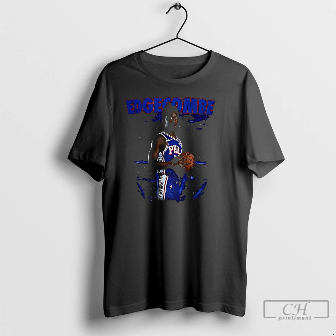Classic V J Edgecombe Philadelphia 76ers Nba Player Graphic T Shirts Hoodie Sweatshirt | PurePodTees.com
