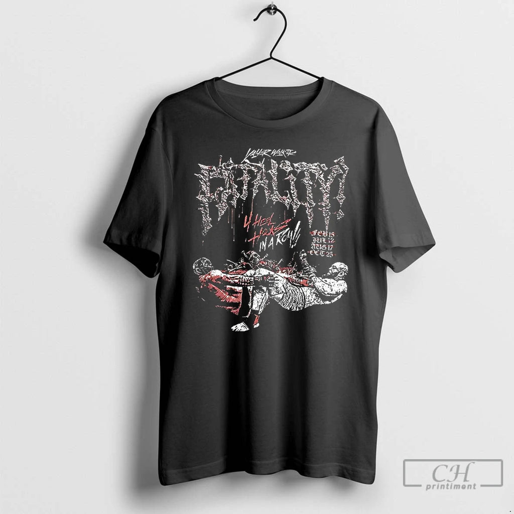 Classic Valter Walker Fatality 4 Heel Hooks In A Low Graphic T Shirts Hoodie Sweatshirt | PurePodTees.com