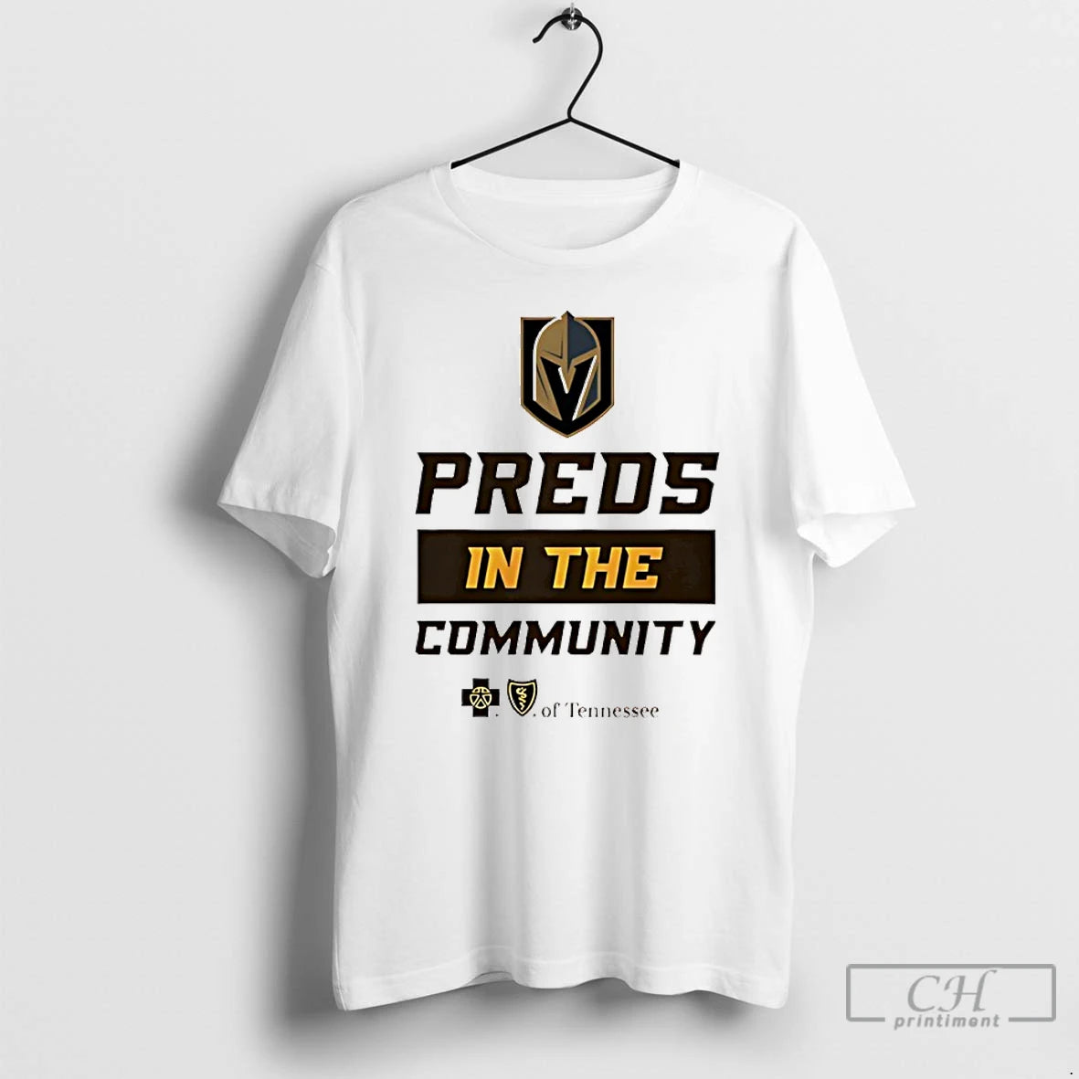 Classic Vegas Golden Knights Preds In The Community T Shirts Hoodie Sweatshirt | PurePodTees.com