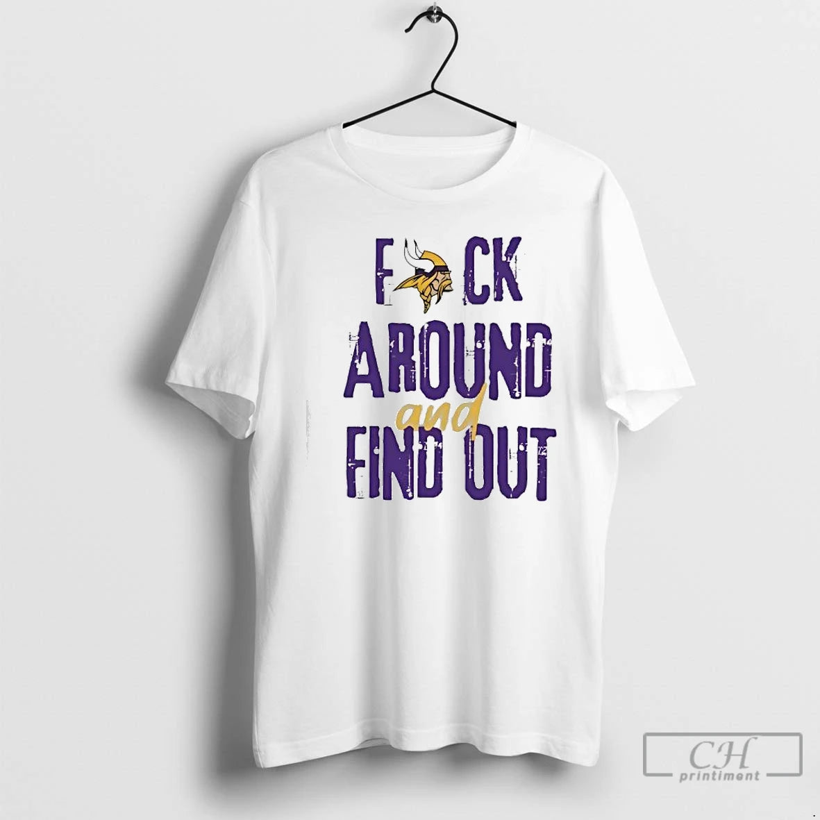 Classic Viking Minnesota Fuck Around And Find Out Shirt Hoodie Sweatshirt | PurePodTees.com