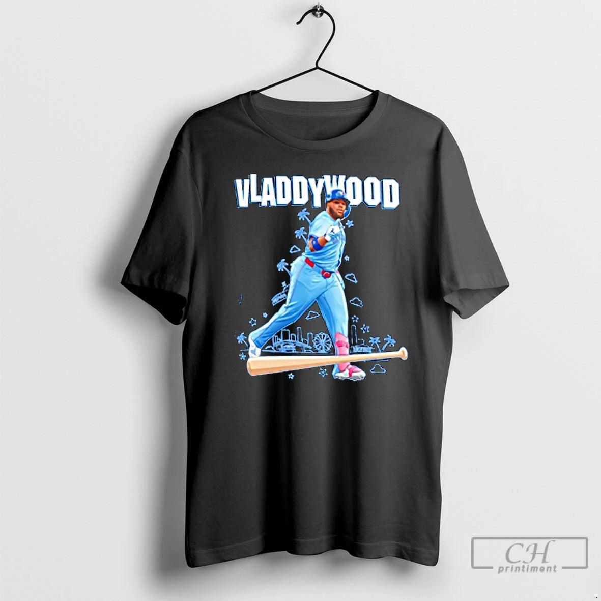 Classic Vladdywood Vladimir Guerrero Jr Toronto Blue Jays Mlb T Shirts Hoodie Sweatshirt | PurePodTees.com