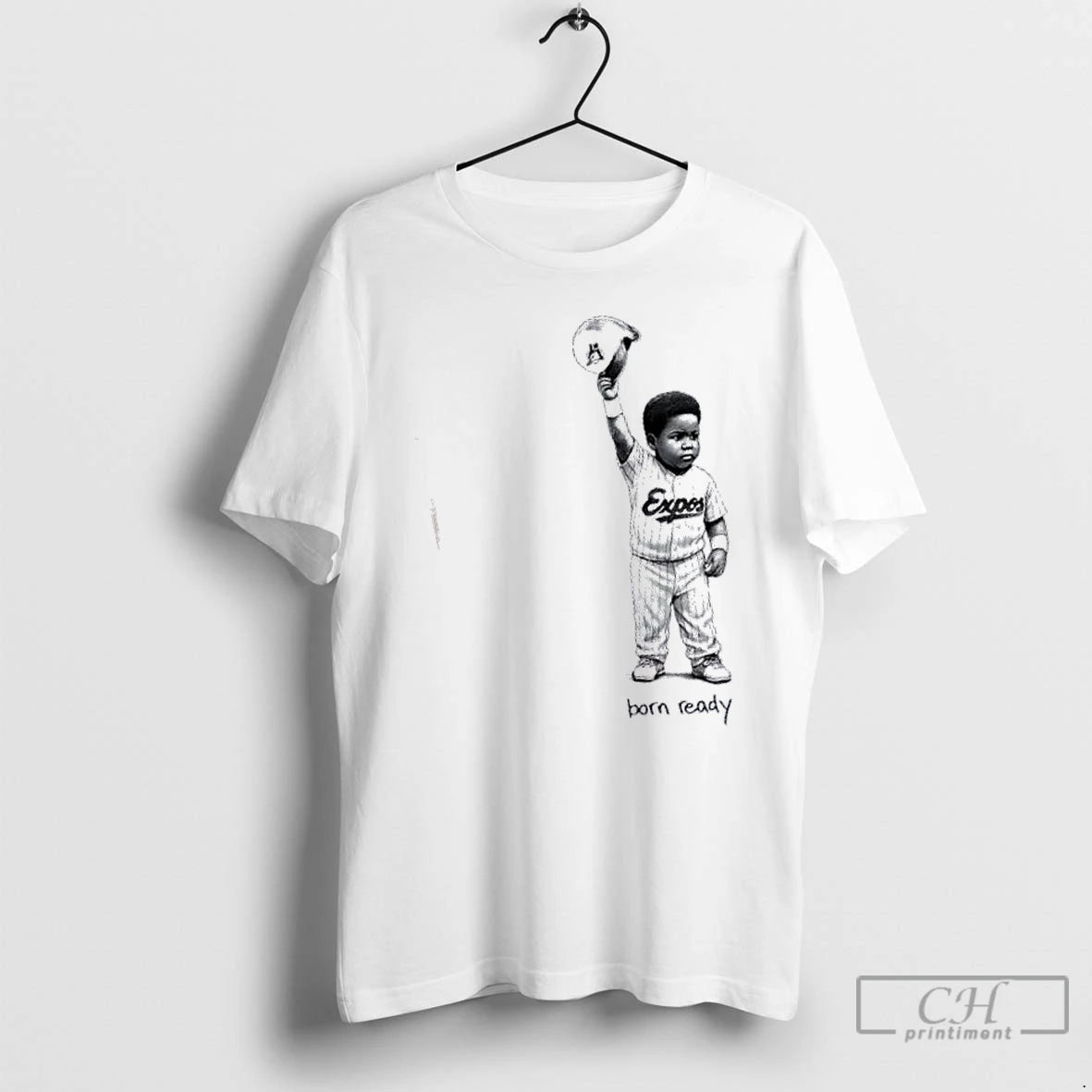Classic Vladimir Guerrero Jr Born Ready 2 Sided T Shirts Hoodie Sweatshirt | PurePodTees.com
