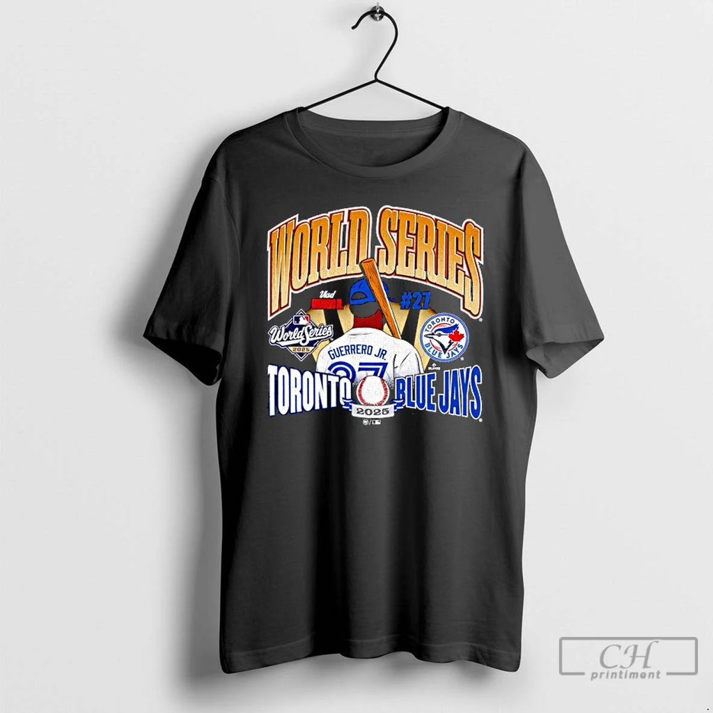 Classic Vladimir Guerrero Jr Toronto Blue Jays 2025 World Series Showdown Player T Shirts Hoodie Sweatshirt | PurePodTees.com