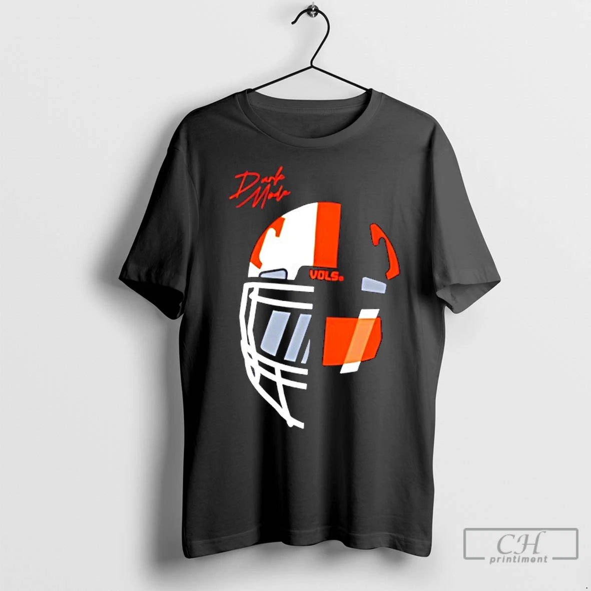 Classic Vols Dark Mode Helmet Tennessee Volunteers Football Logo Shirt Hoodie Sweatshirt | PurePodTees.com