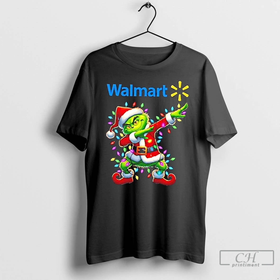 Classic Walmart Grinch Dabbing Merry Christmas T Shirts Hoodie Sweatshirt | PurePodTees.com
