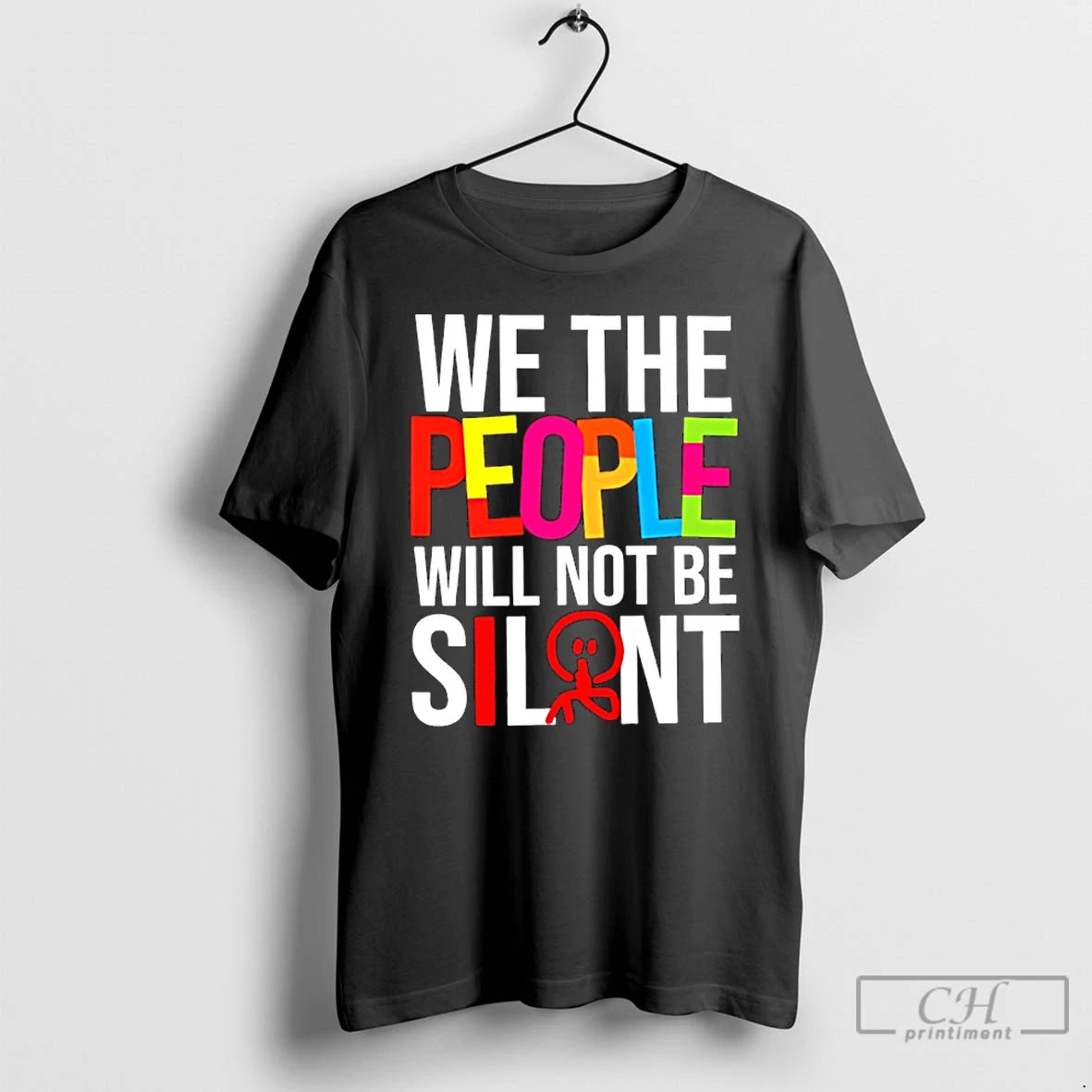 Classic We The People Will Not Be Silent Shirt Hoodie Sweatshirt | PurePodTees.com